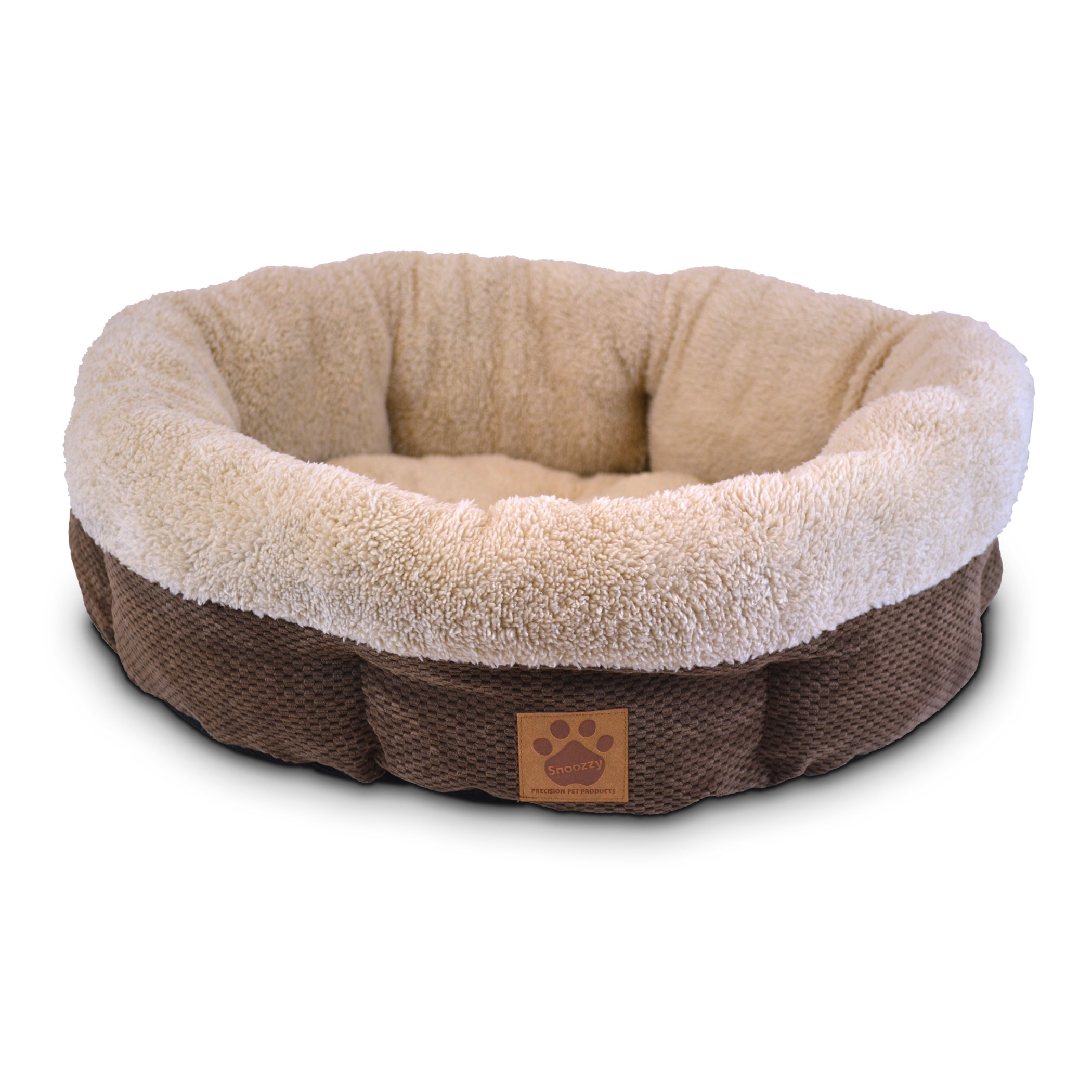 Precision Pet Natural Surroundings Shearling Dog Bed & Reviews Wayfair