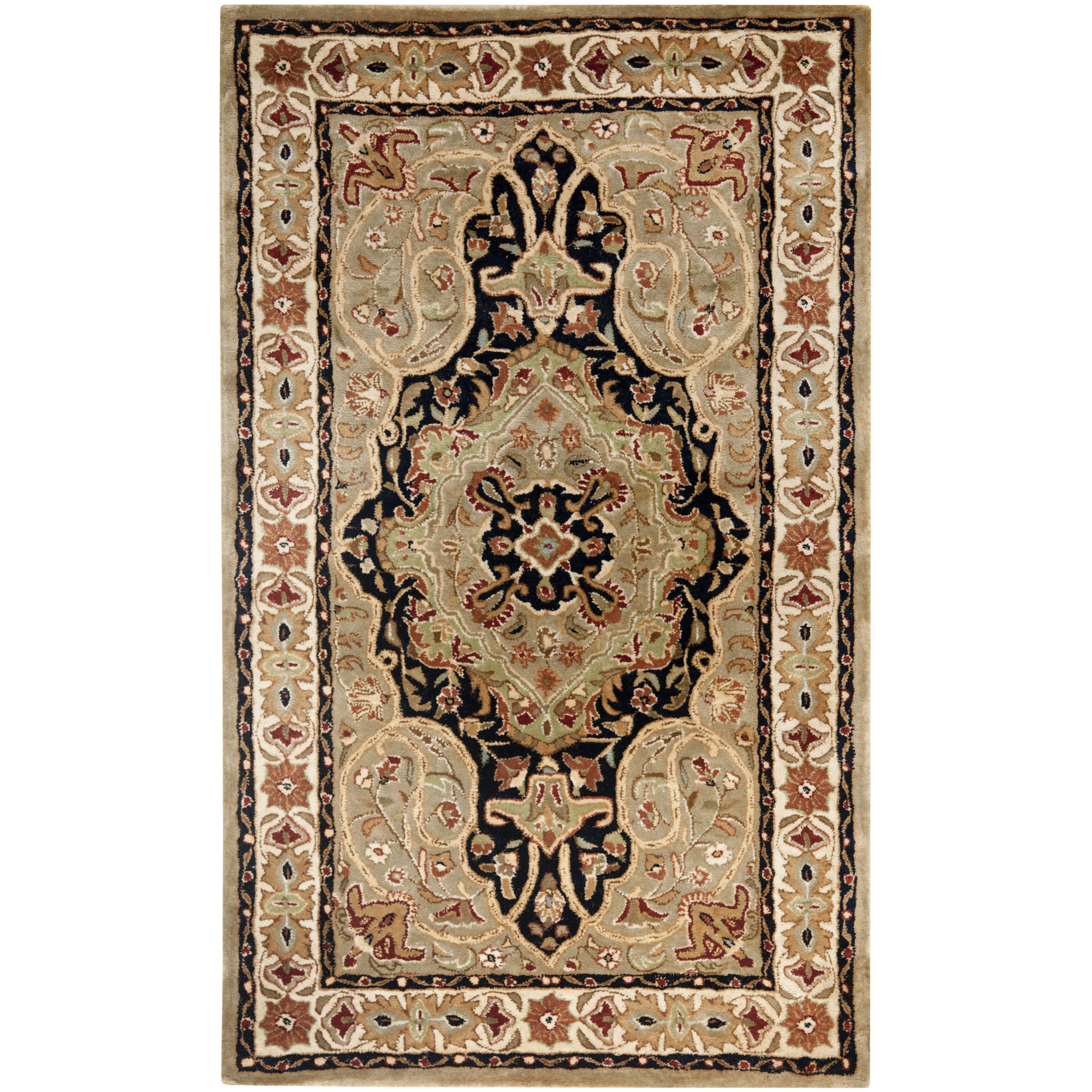 Persian Legend Dark Green Area Rug | Wayfair