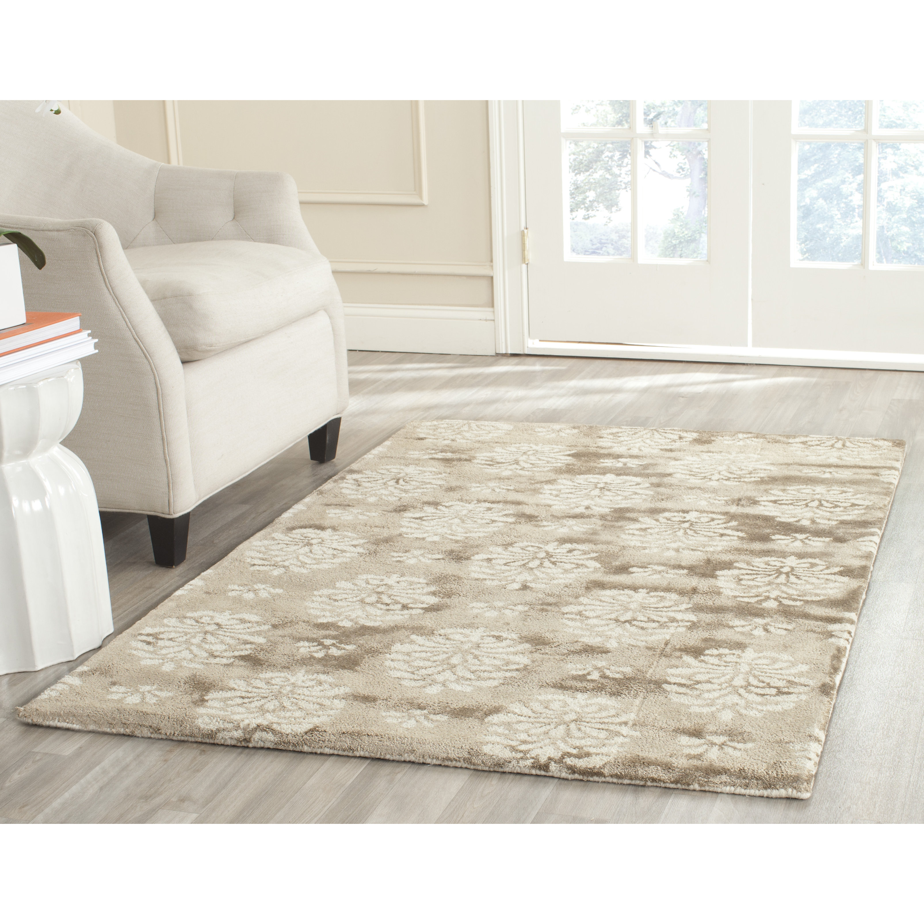Soho Beige/Ivory Area Rug Wayfair