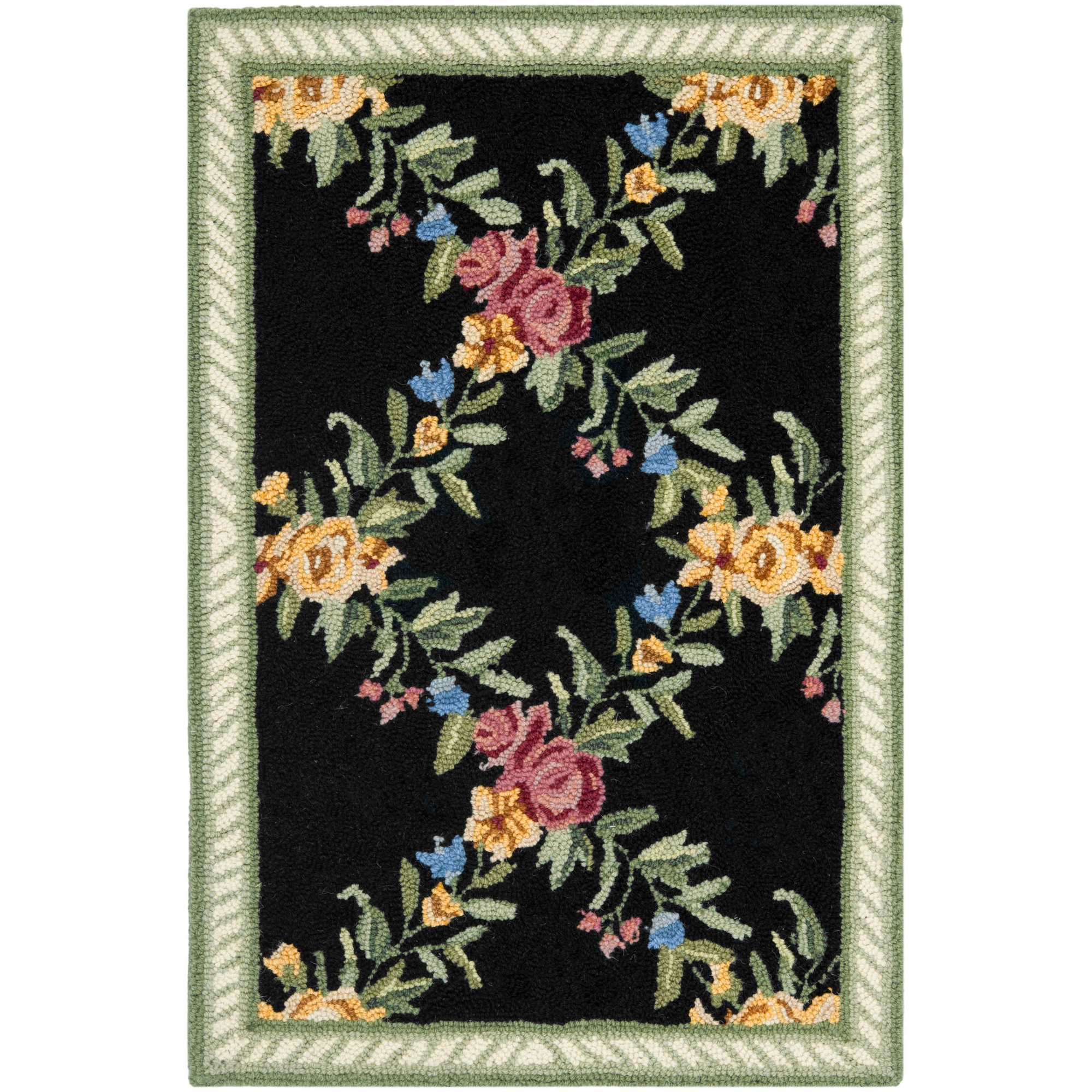 Safavieh Chelsea Black English Trellis Area Rug & Reviews Wayfair