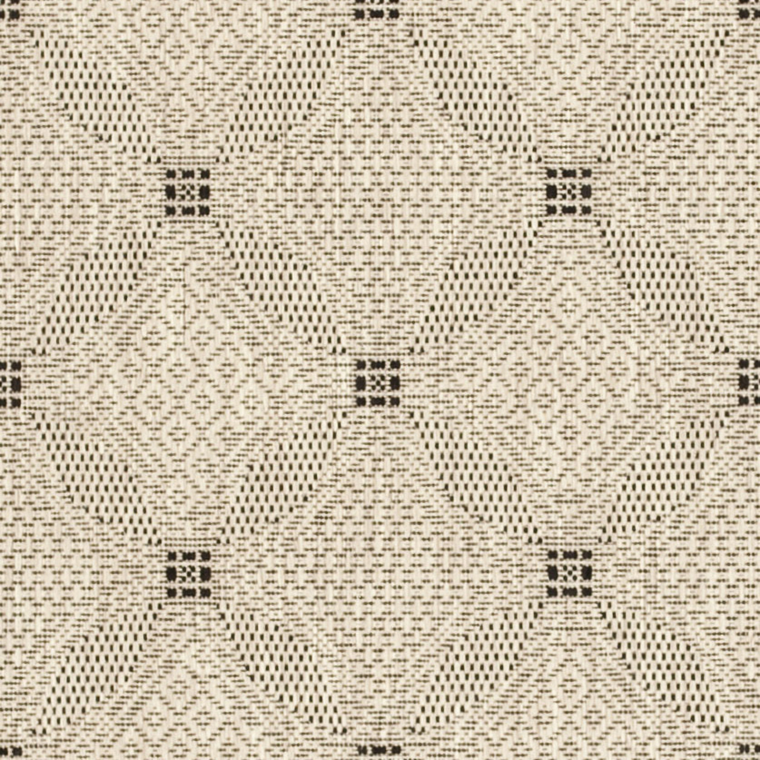 Courtyard Ivory/Black Border Outdoor Rug Wayfair