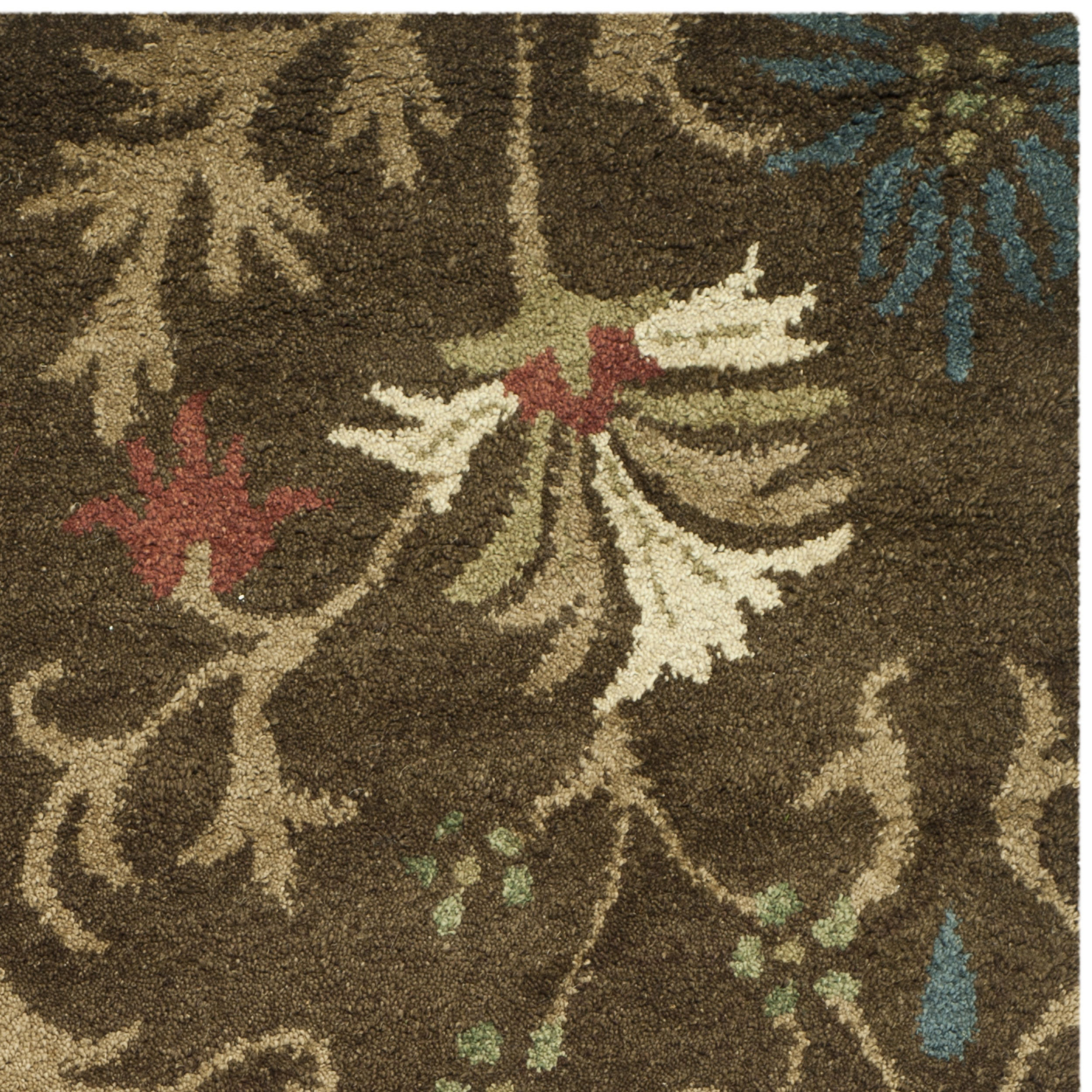 Botanica Brown/Multi Floral Area Rug Wayfair