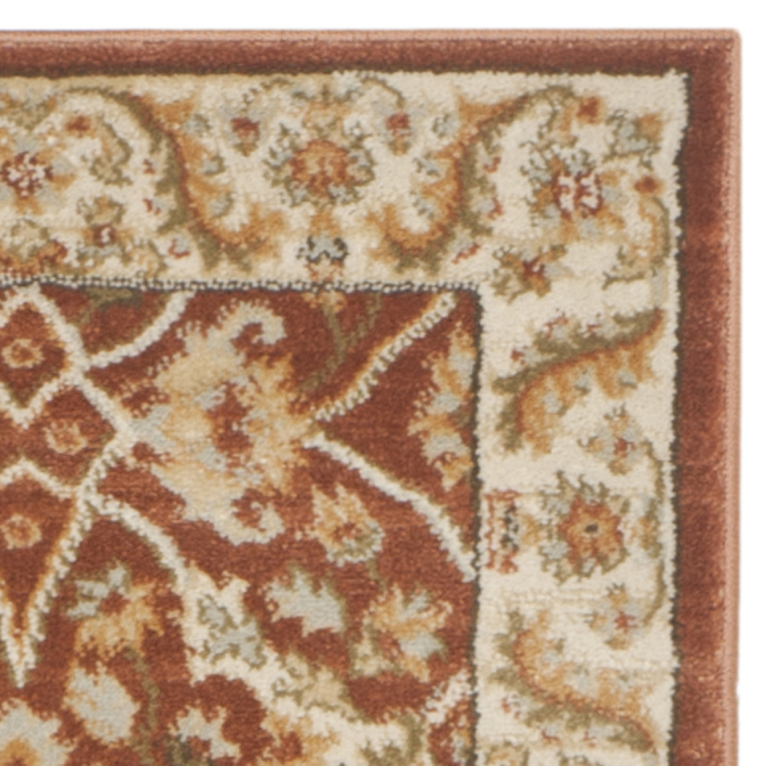 Safavieh Florenteen Rust/Ivory Area Rug & Reviews Wayfair