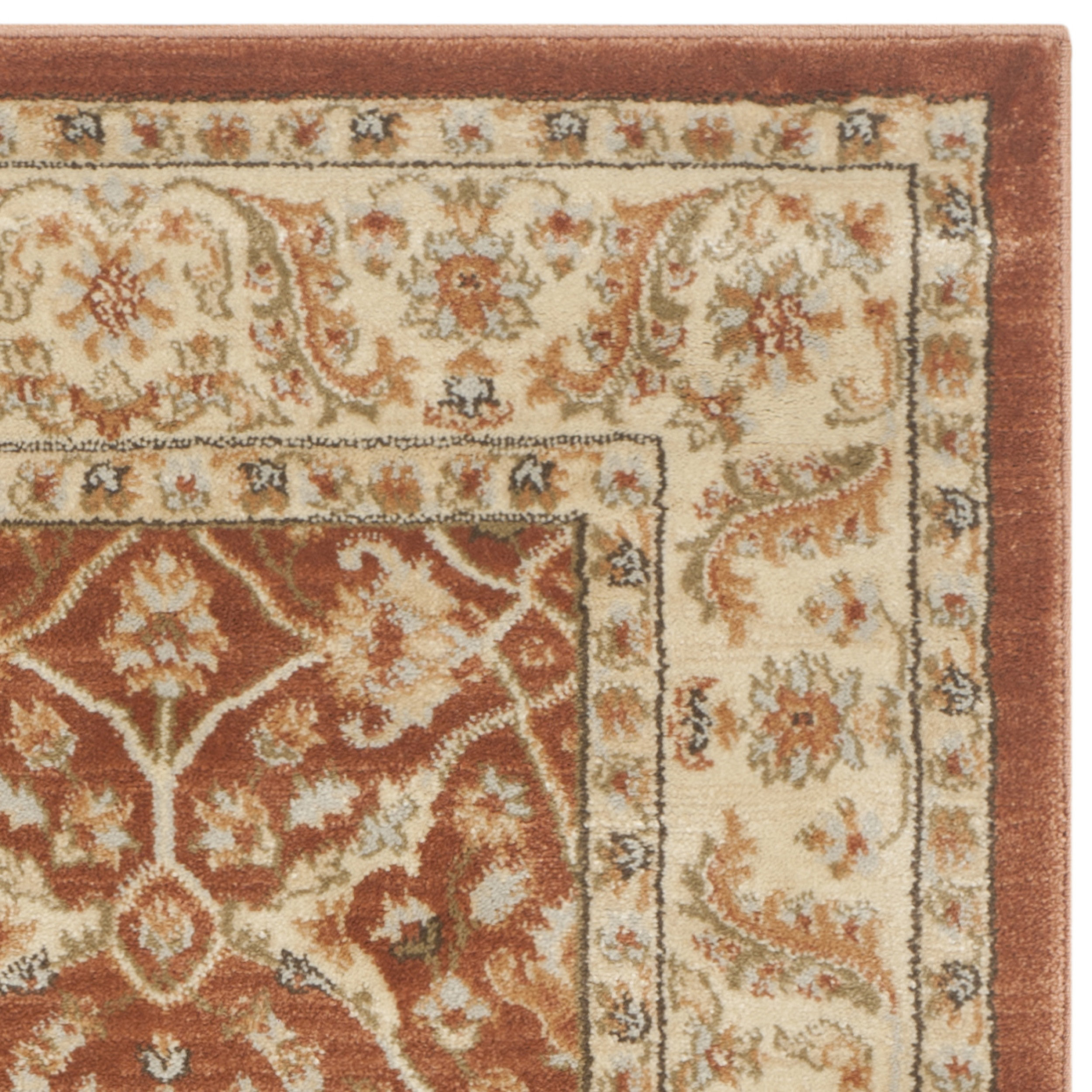 Safavieh Florenteen Rust/Ivory Area Rug & Reviews Wayfair