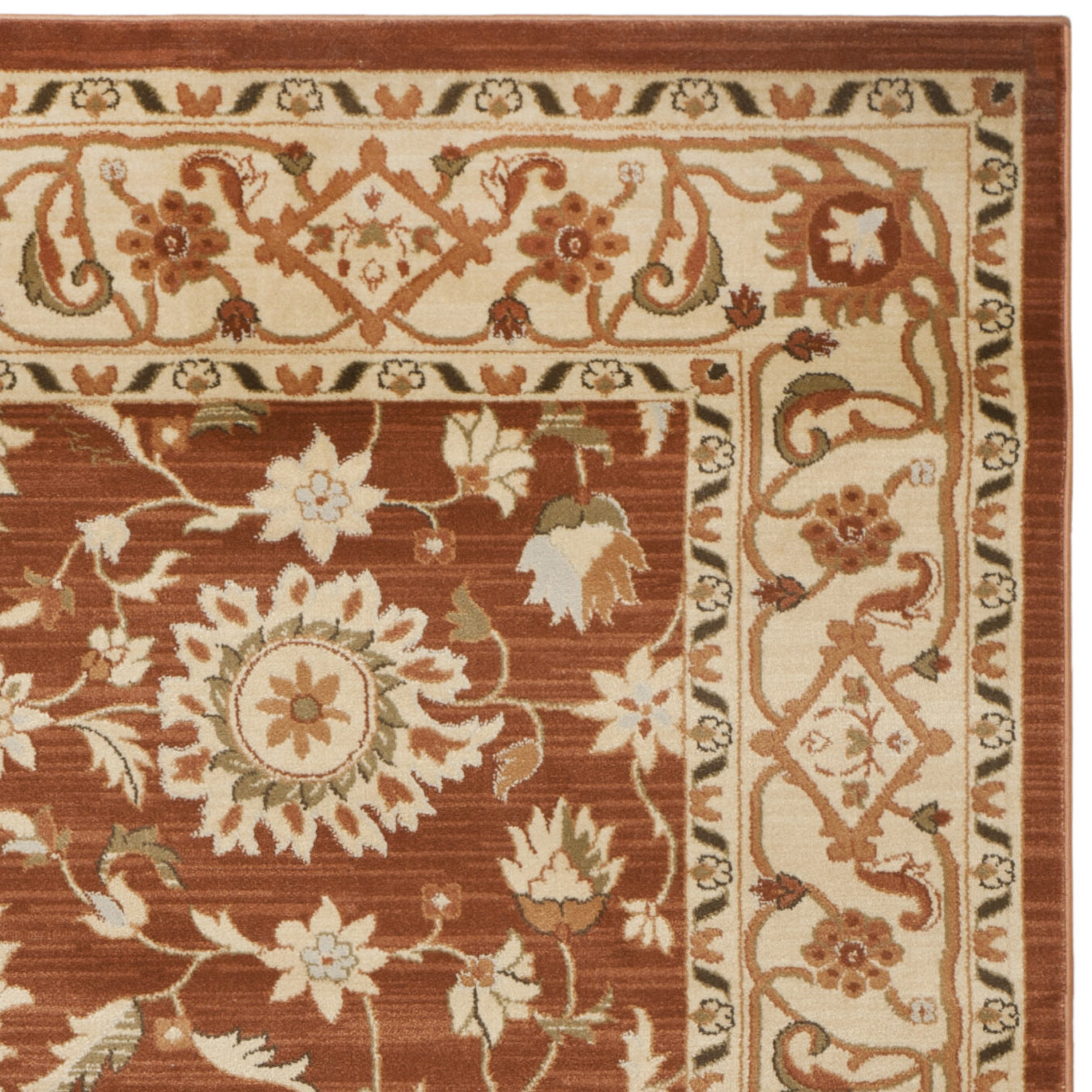 Safavieh Florenteen Rust/Ivory Area Rug & Reviews Wayfair