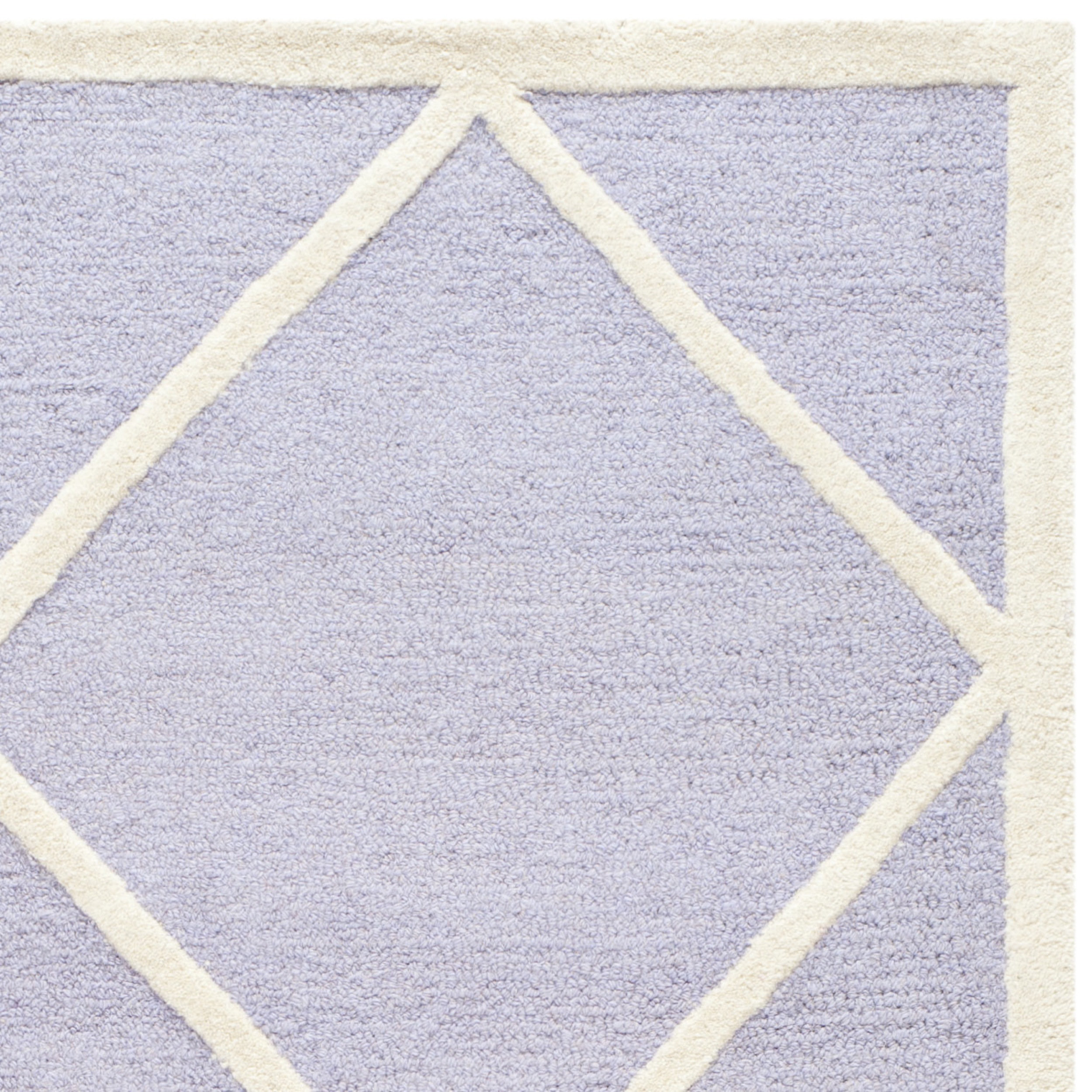 Cambridge Lavender/Ivory Area Rug Wayfair