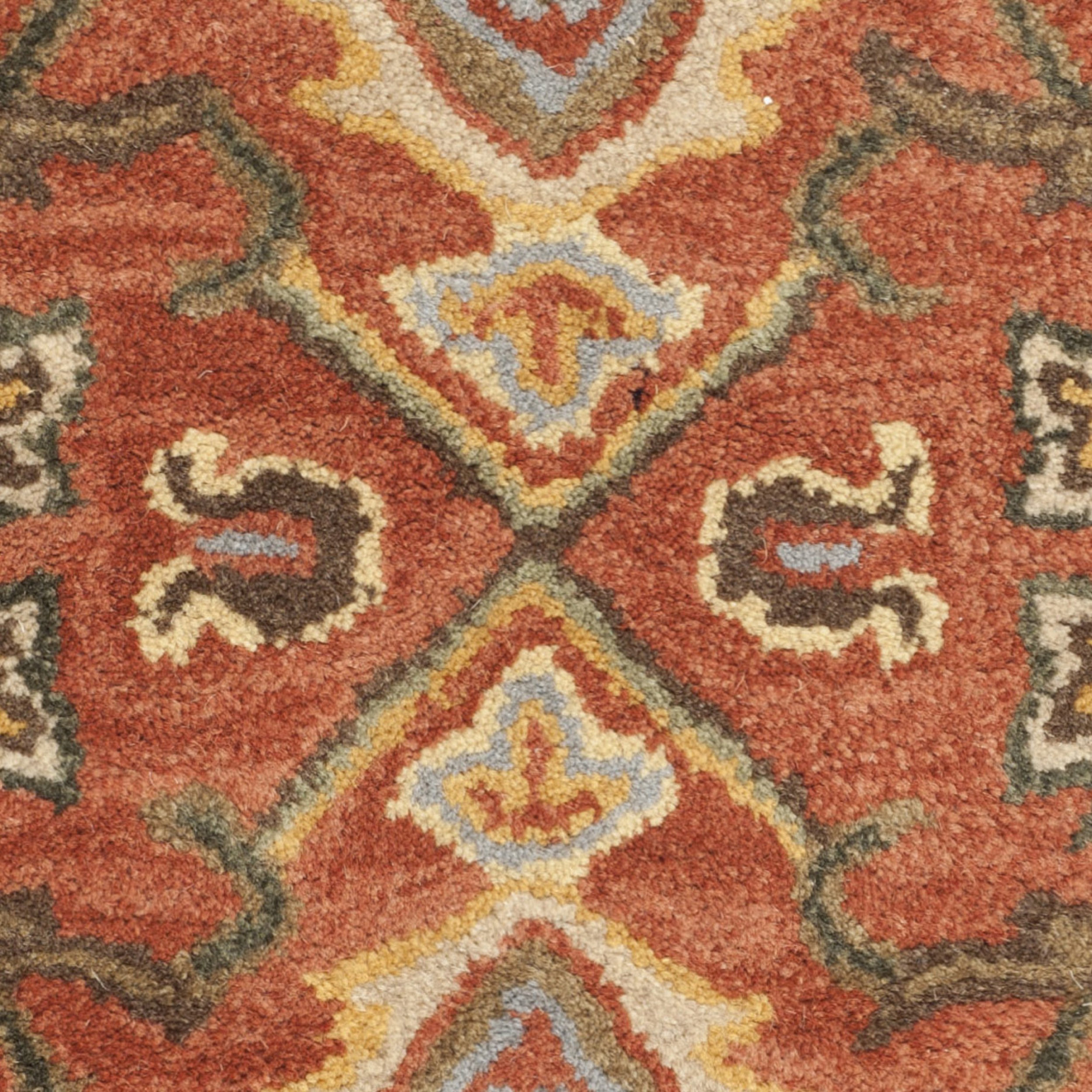 Heritage Rust/Beige Oriental Area Rug Wayfair