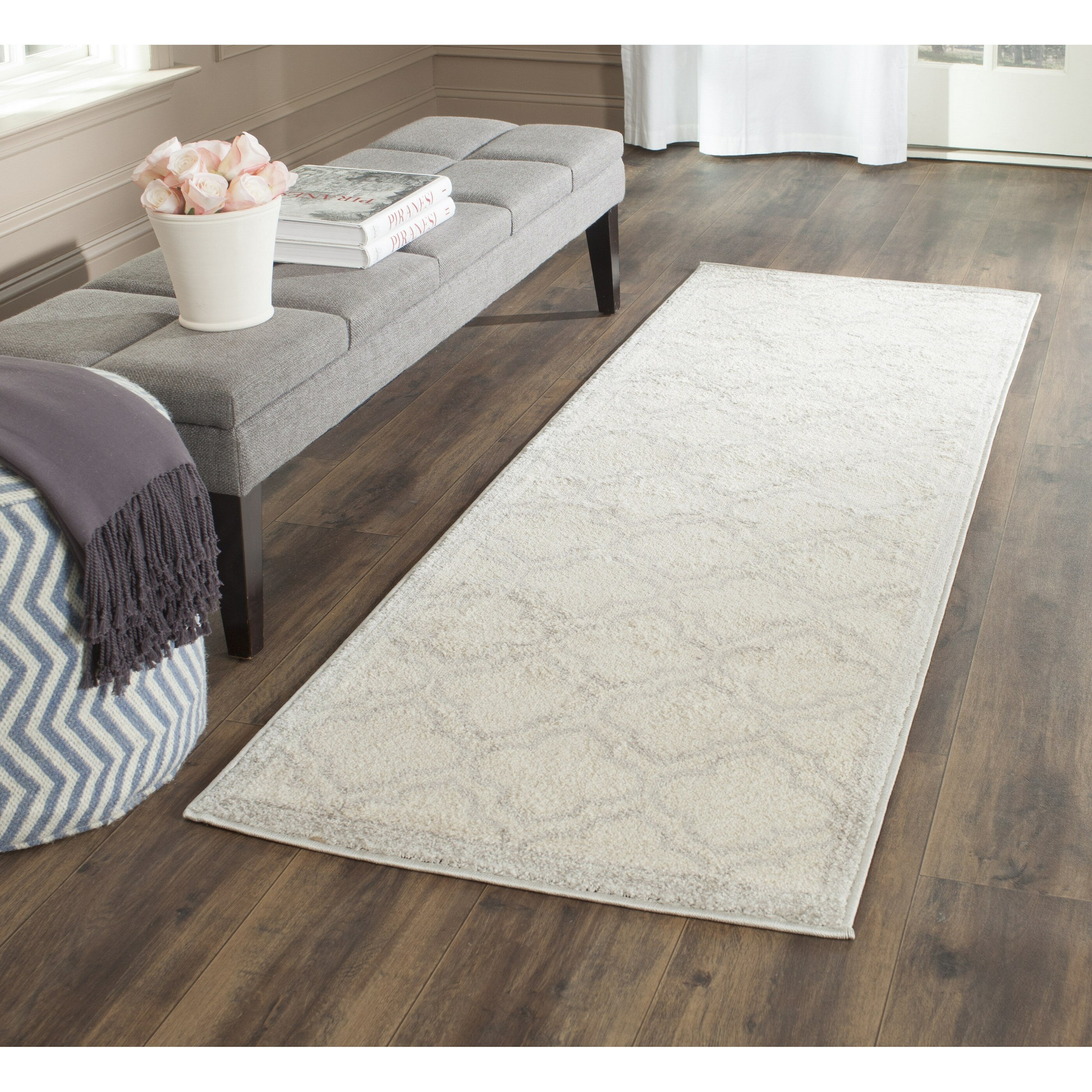 Amherst Light Grey Indoor/Outdoor Rug | Wayfair