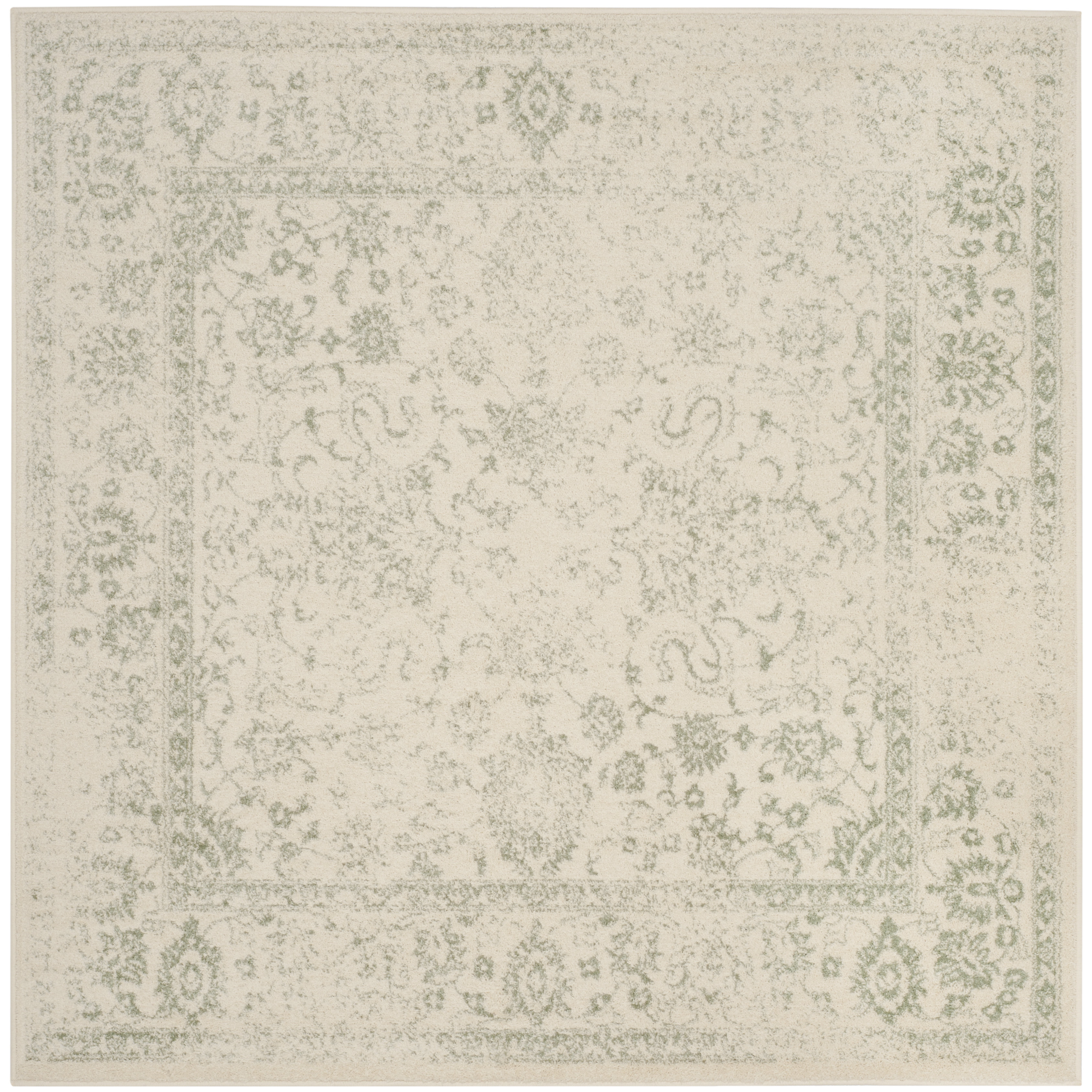 Adirondack Ivory/Sage Area Rug Wayfair