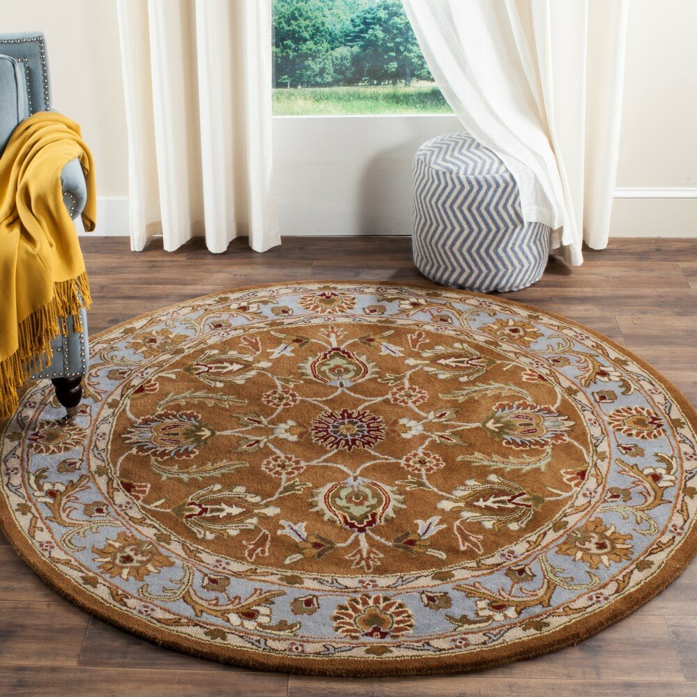 Safavieh Heritage Brown & Blue Area Rug & Reviews | Wayfair