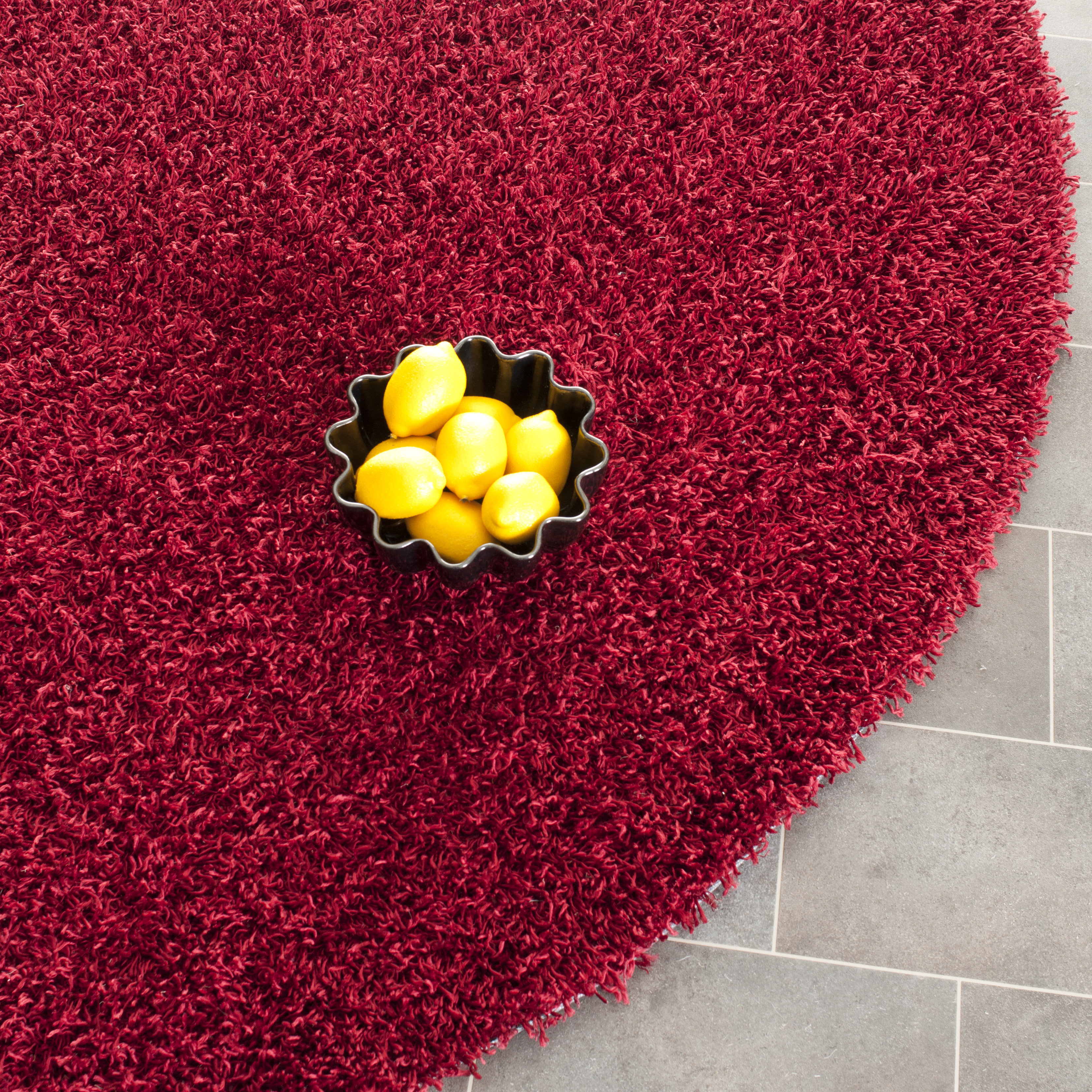 Shag Red Area Rug Wayfair