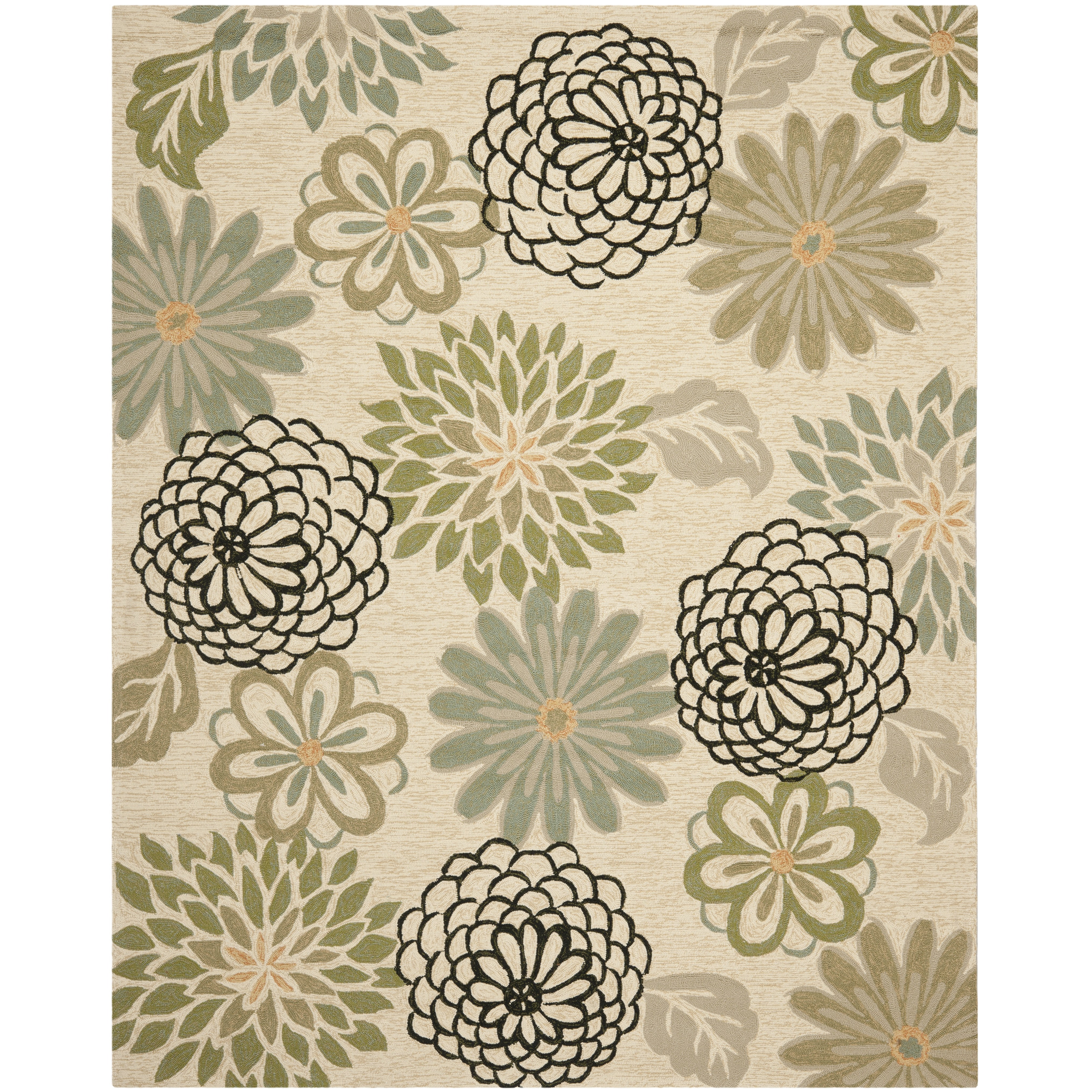 Safavieh Four Seasons Beige & Green Area Rug & Reviews Wayfair