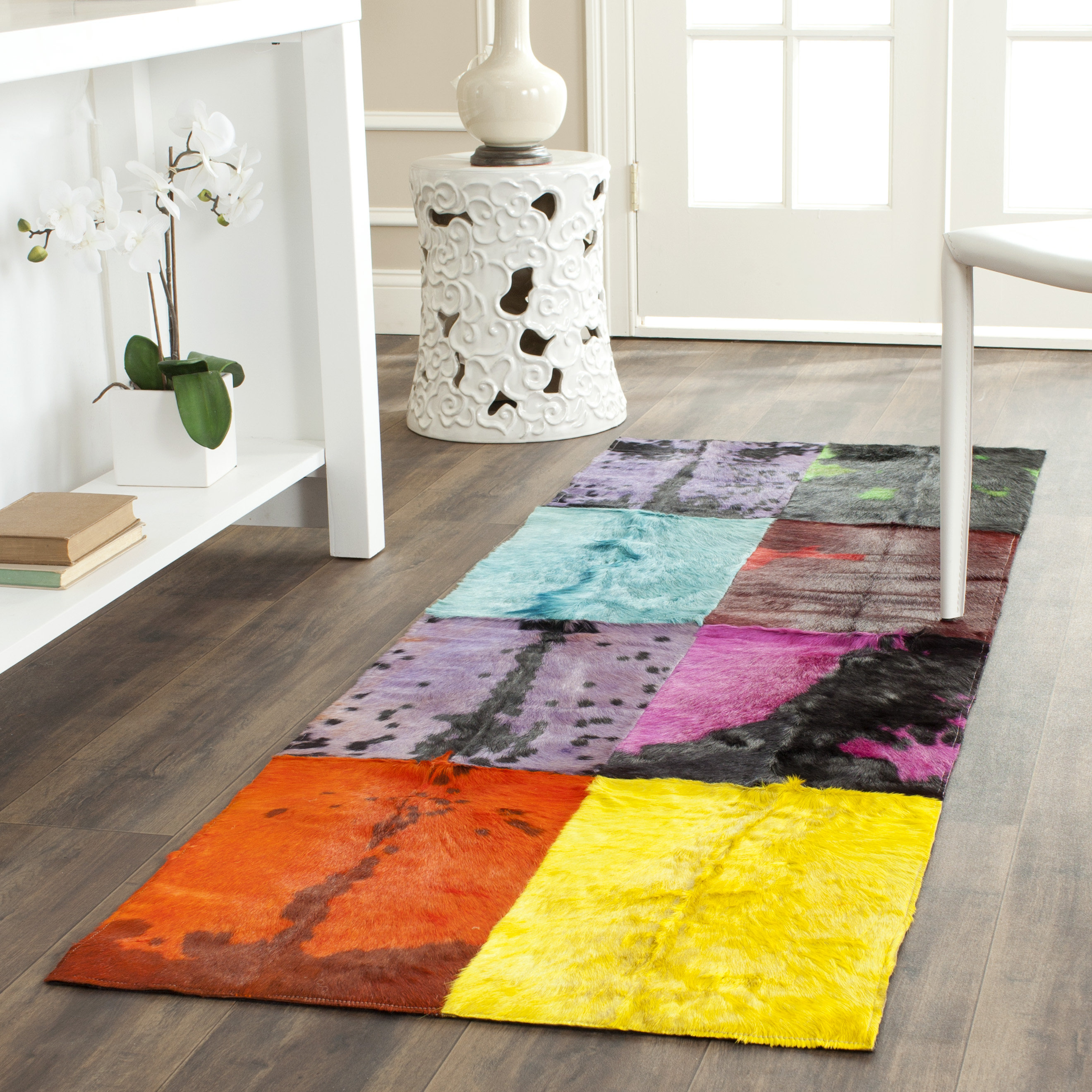 Studio Leather Rug Wayfair