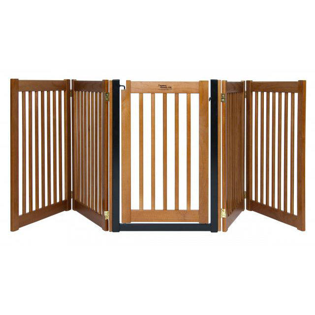 Amish Handcrafted 32" WalkThrough 5 Panel Free Standing Gate Wayfair