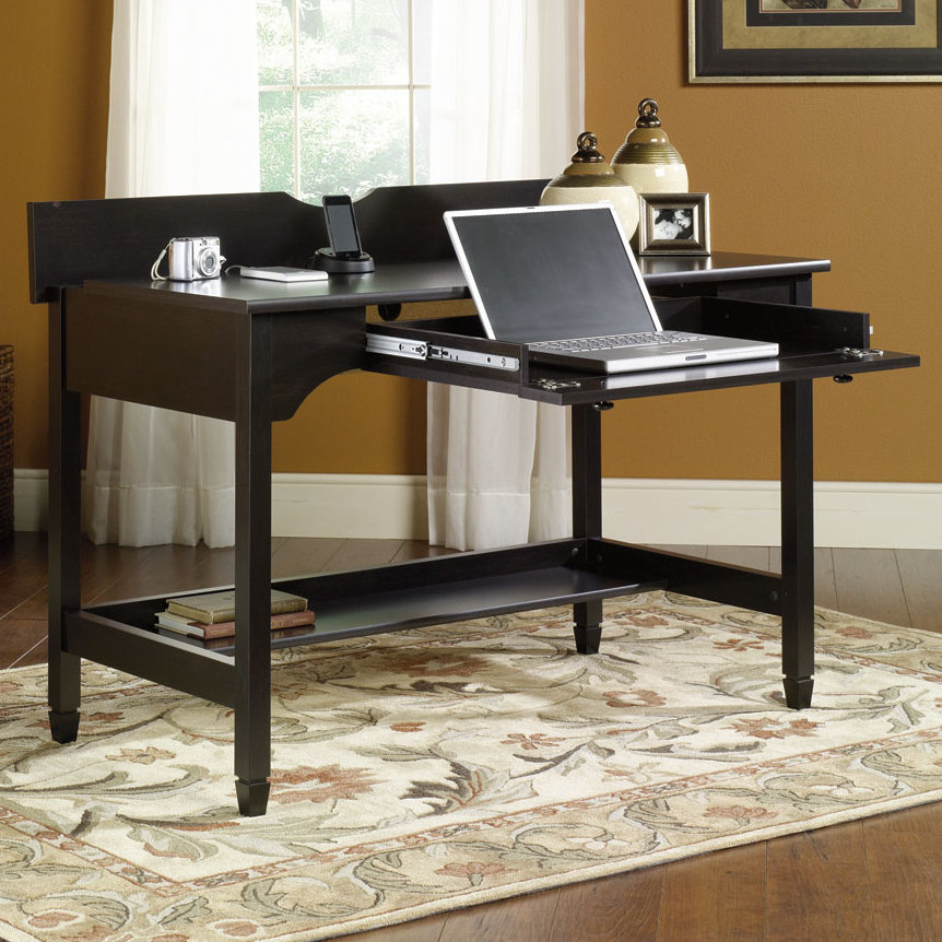 Lamantia Computer Desk with Keyboard Tray Wayfair