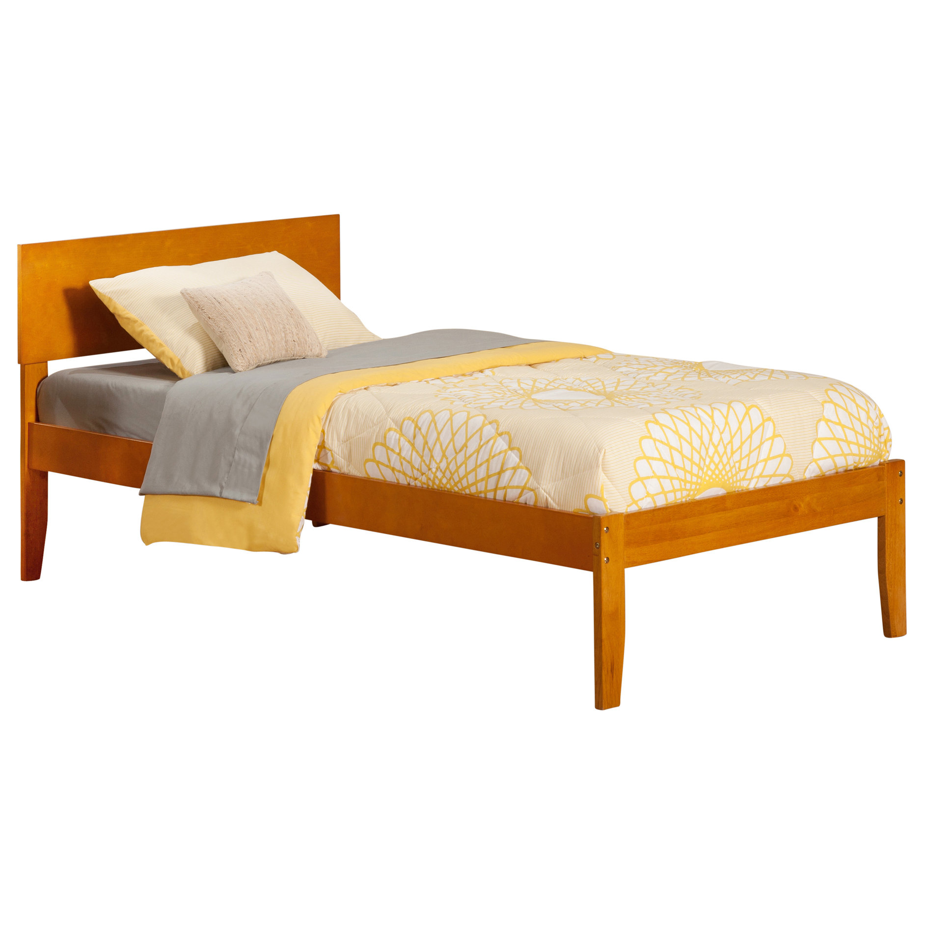 Atlantic Furniture Orlando Extra Long Twin Panel Bed & Reviews Wayfair