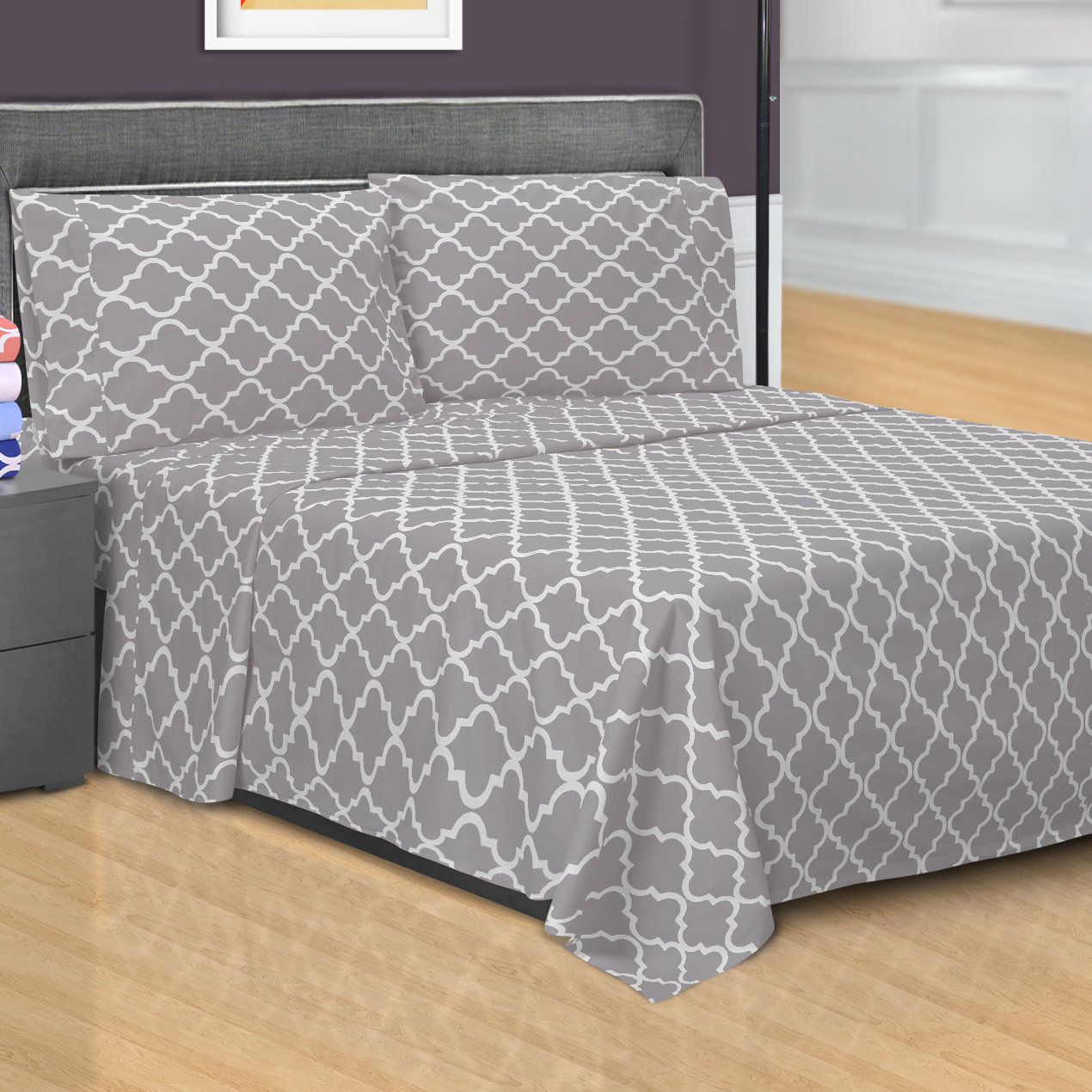 Simple Luxury 300 Thread Count 100 Cotton Sheet Set & Reviews Wayfair