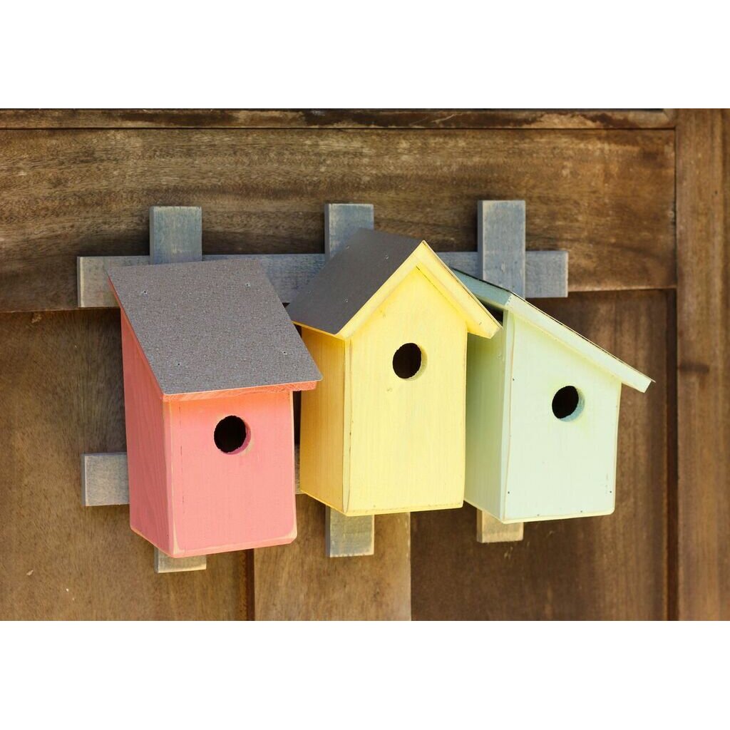 Heartwood Trellis Trio Mounted Birdhouses & Reviews | Wayfair