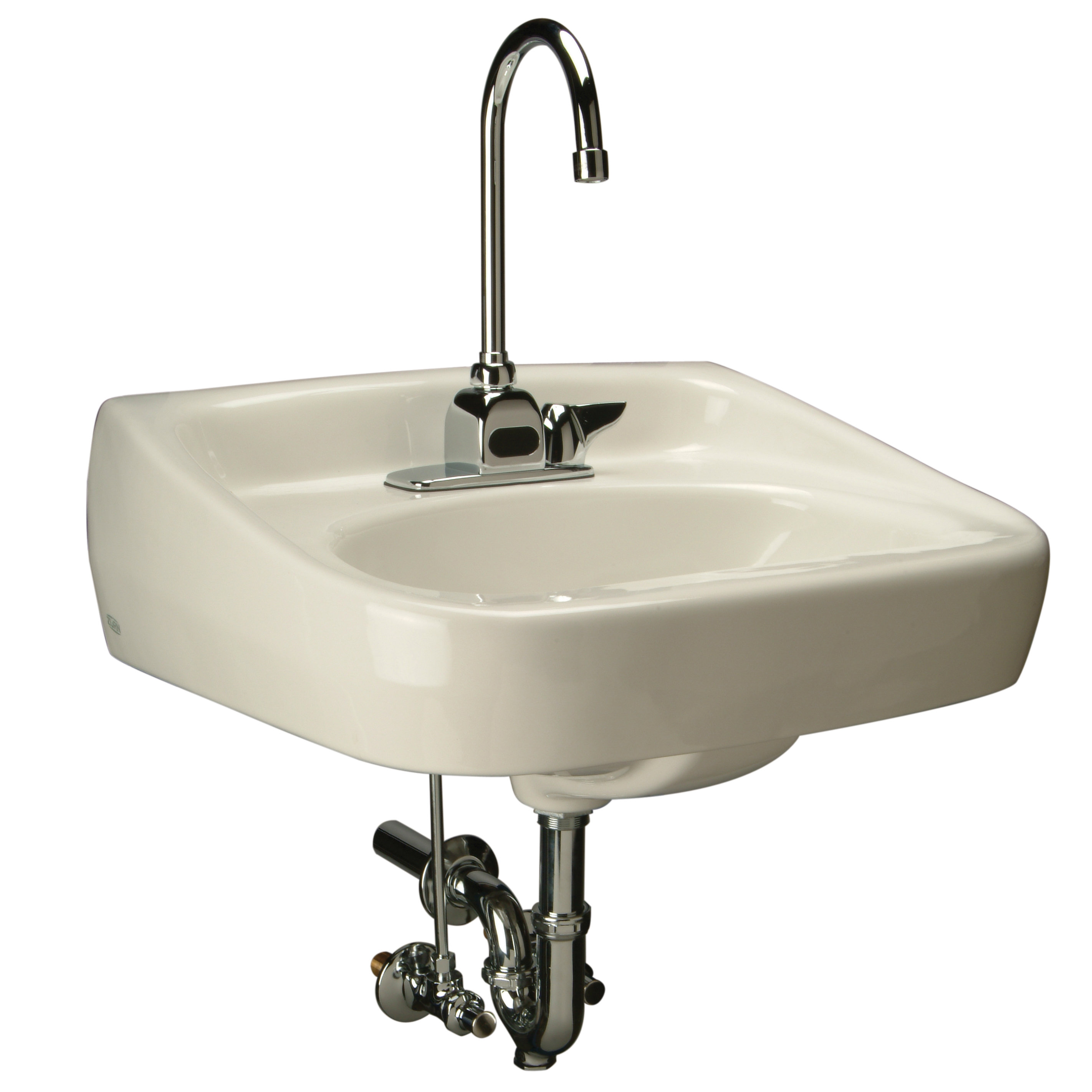 Standard Arm Bathroom Sink with Half Pedestal Wayfair