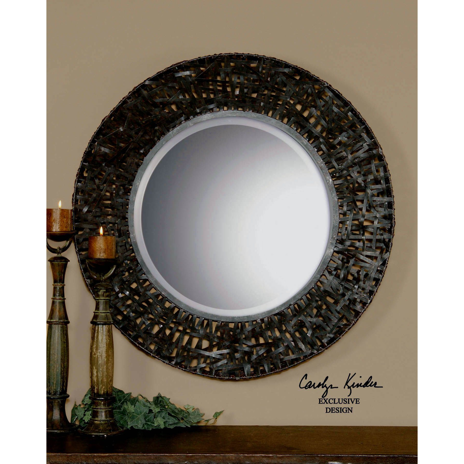 Alita Round Beveled Mirror Wayfair