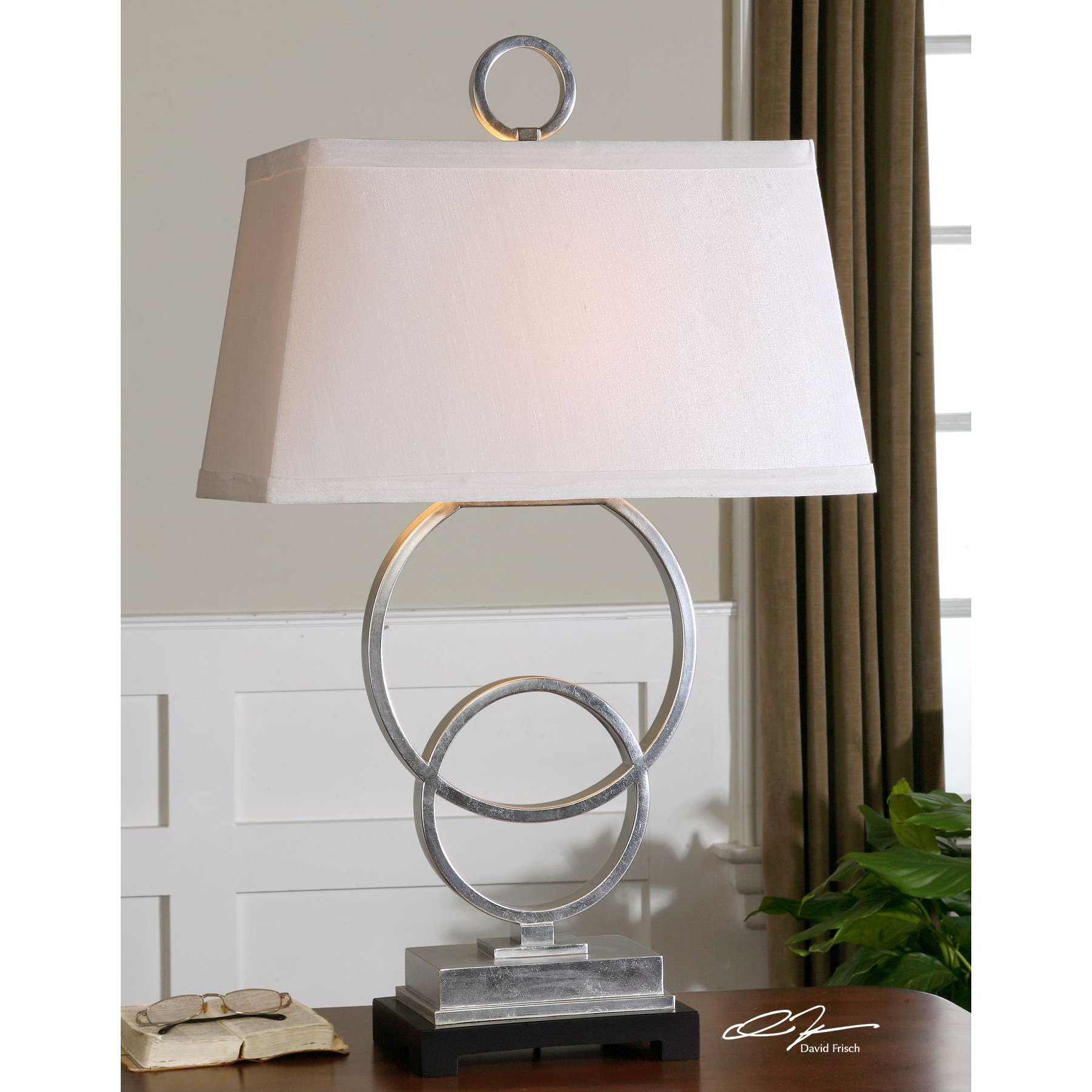 Bacelos 34" H Table Lamp with Rectangular Shade | Wayfair
