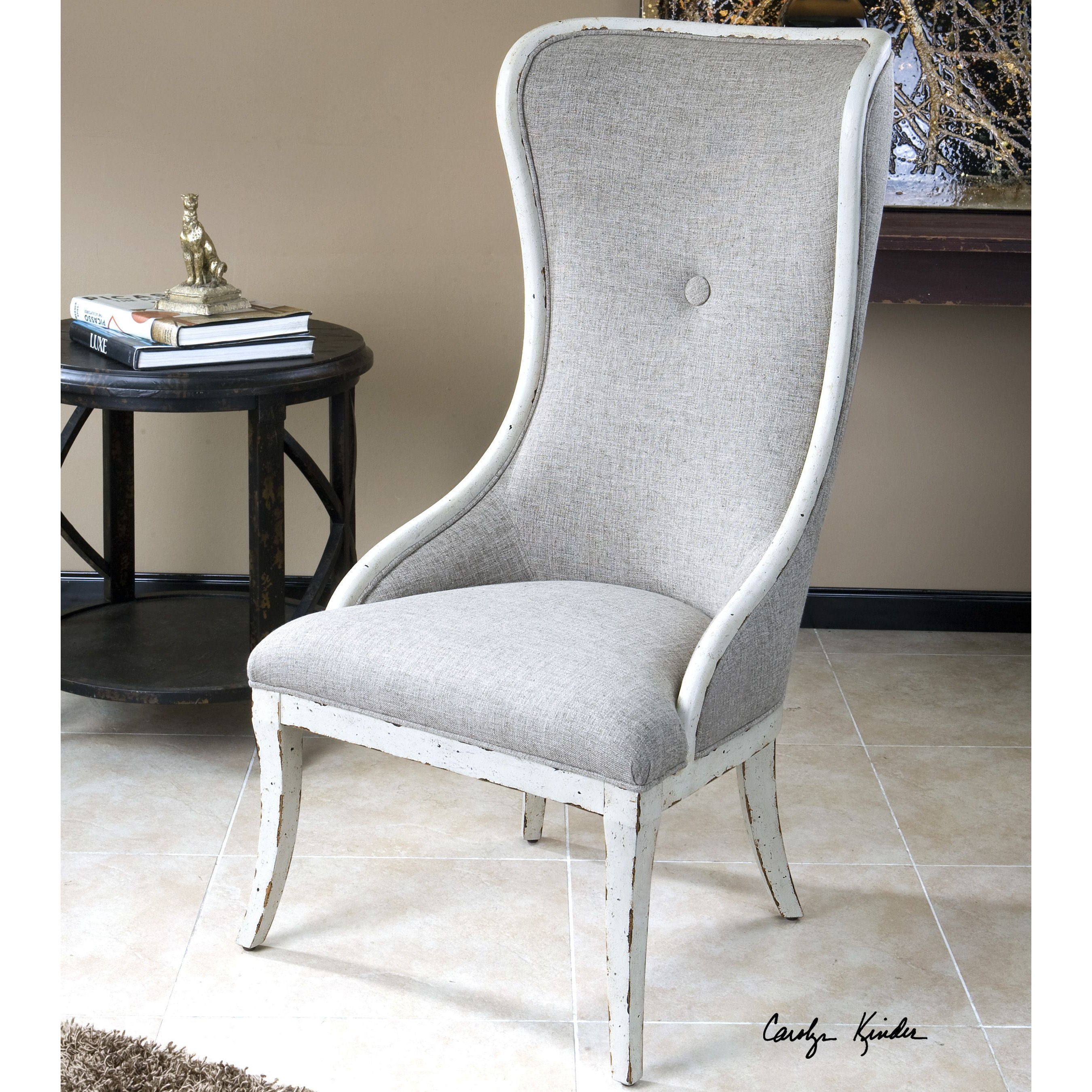 Uttermost Selam Aged Wing Side Chair & Reviews Wayfair