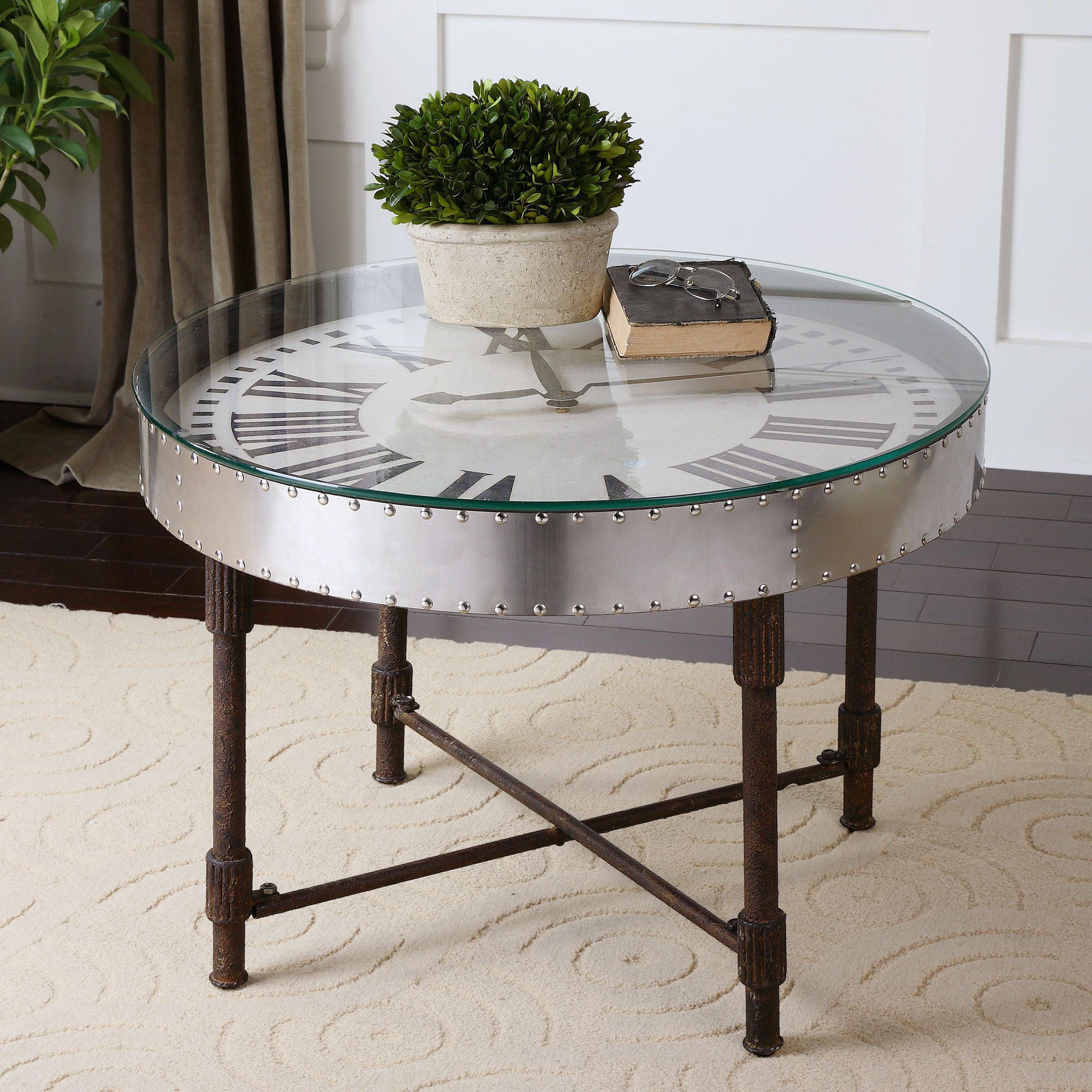 Uttermost Cassem Coffee Table & Reviews