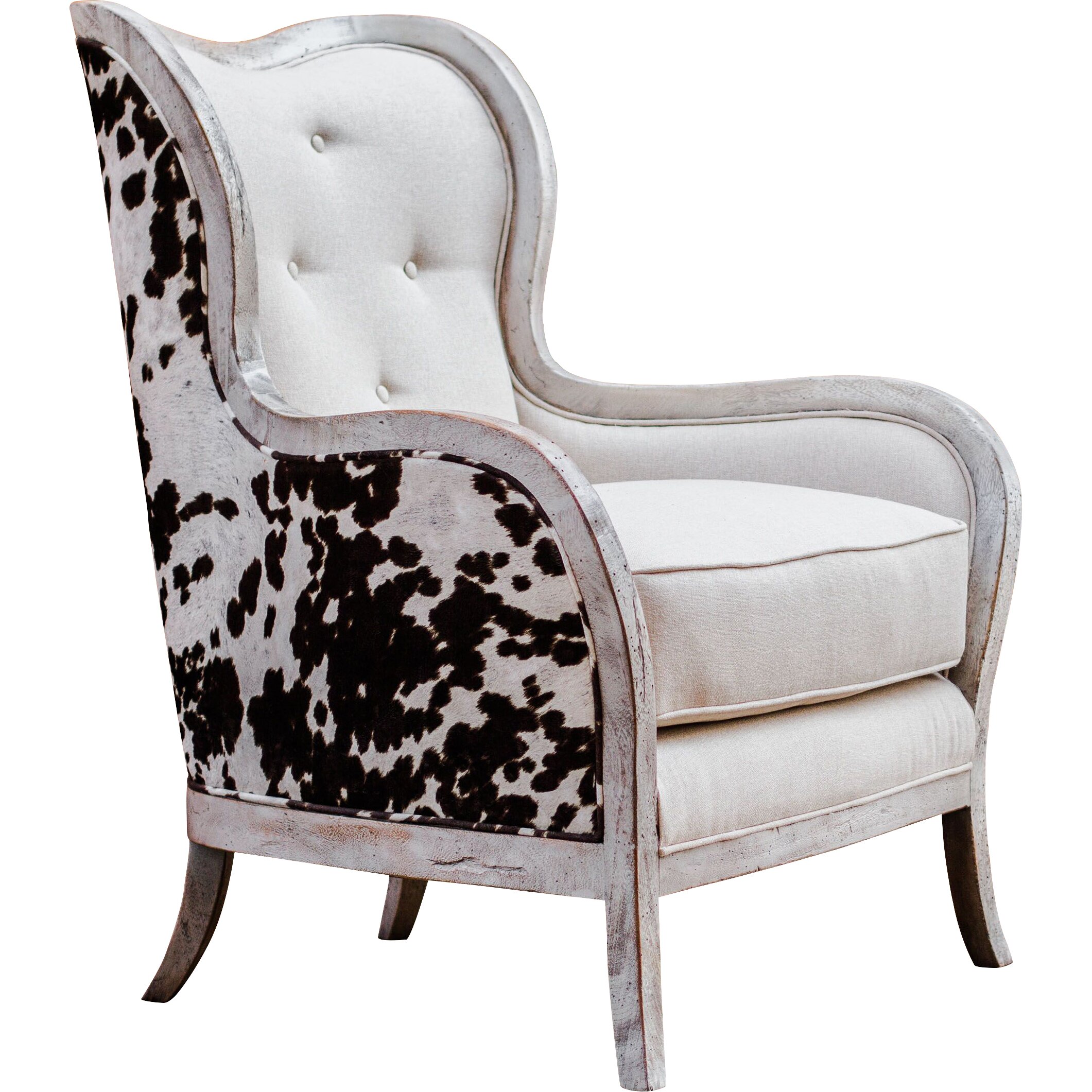 Uttermost Chalina High Back Arm Chair 23611 
