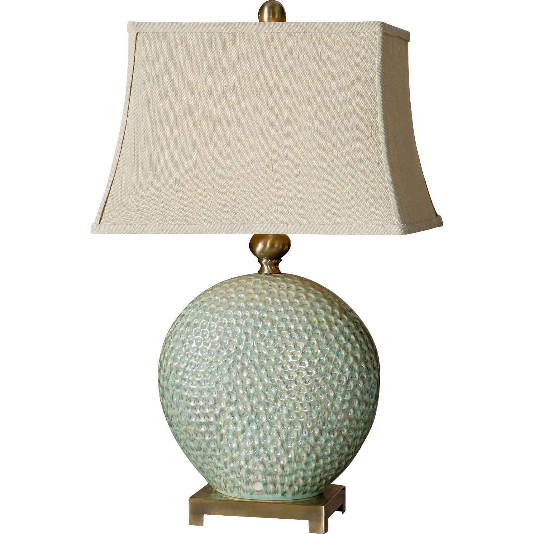 Uttermost Destin 29" H Table Lamp with Rectangular Shade & Reviews