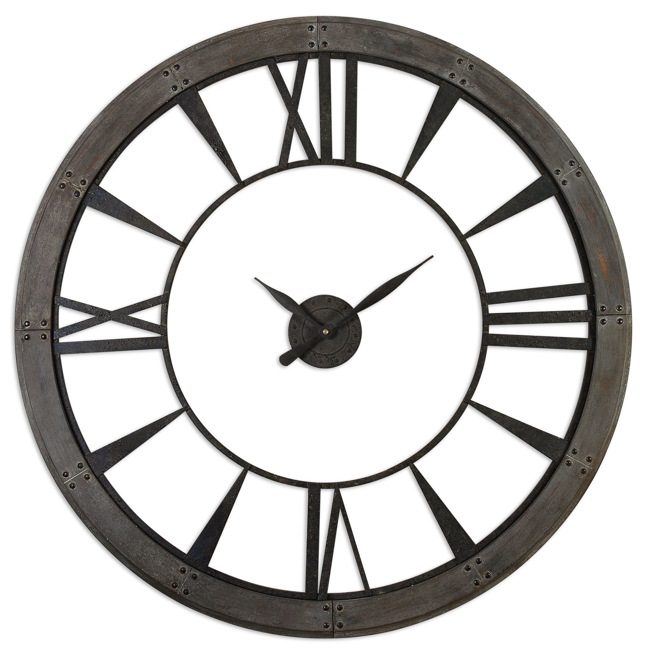 Ronan Oversized 60" Wall Clock Wayfair