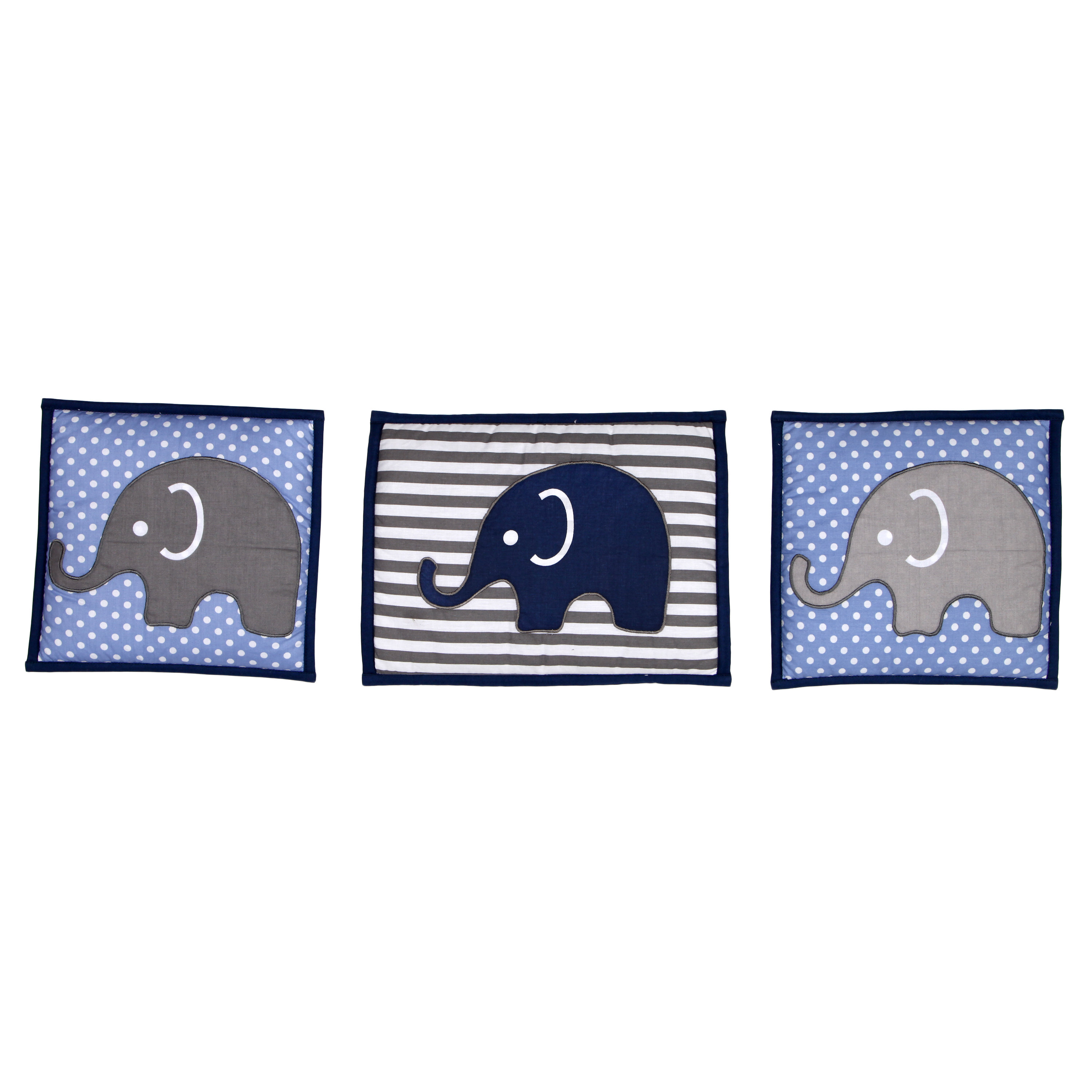 Bacati Elephants 10 Piece Crib Bedding Set & Reviews Wayfair