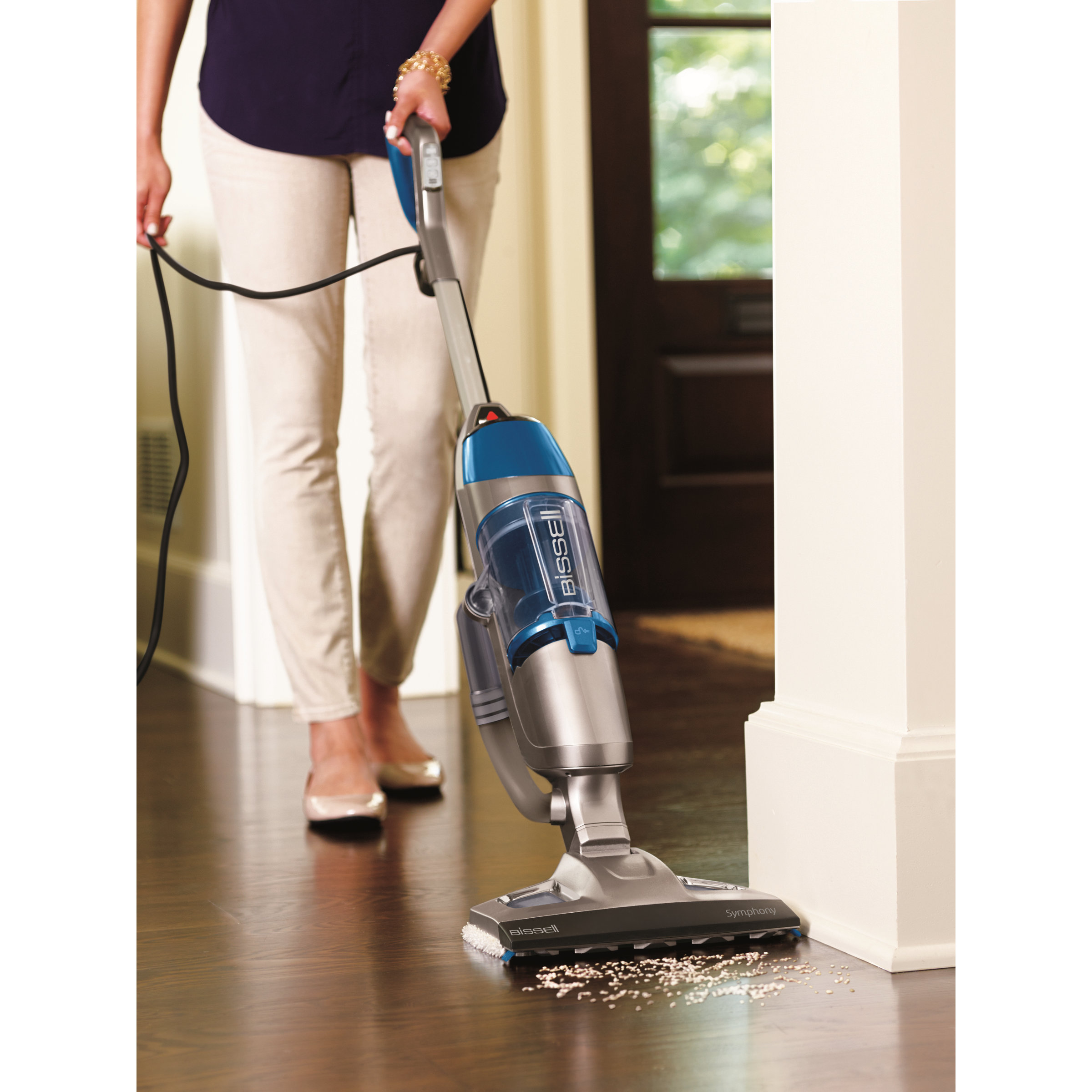 Symphony AllinOne Vacuum and Steam Mop Wayfair