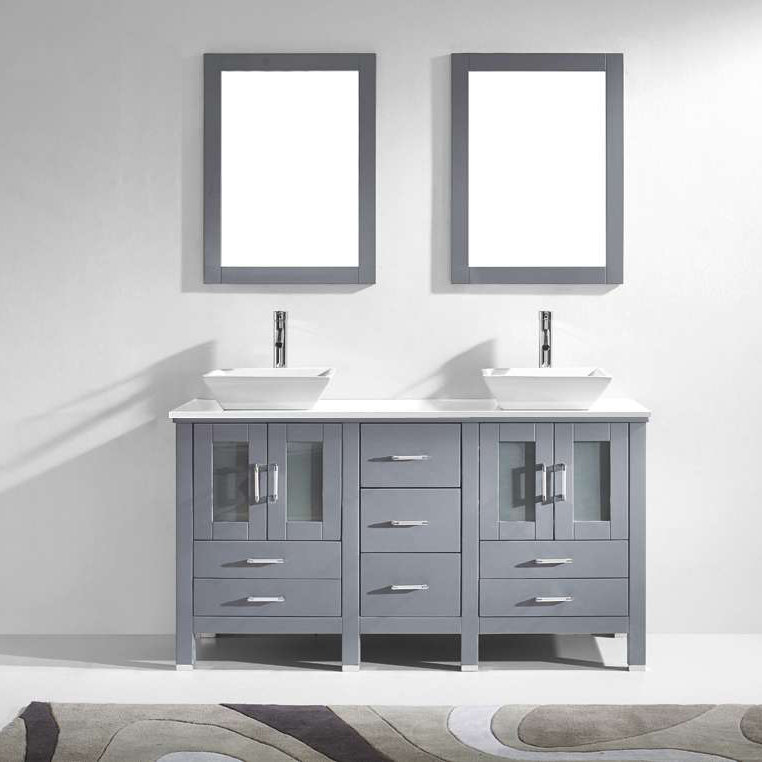 Bathroom Vanity And Mirror Set Double Sink Mirror Set Double Sink Bathroom Vanity