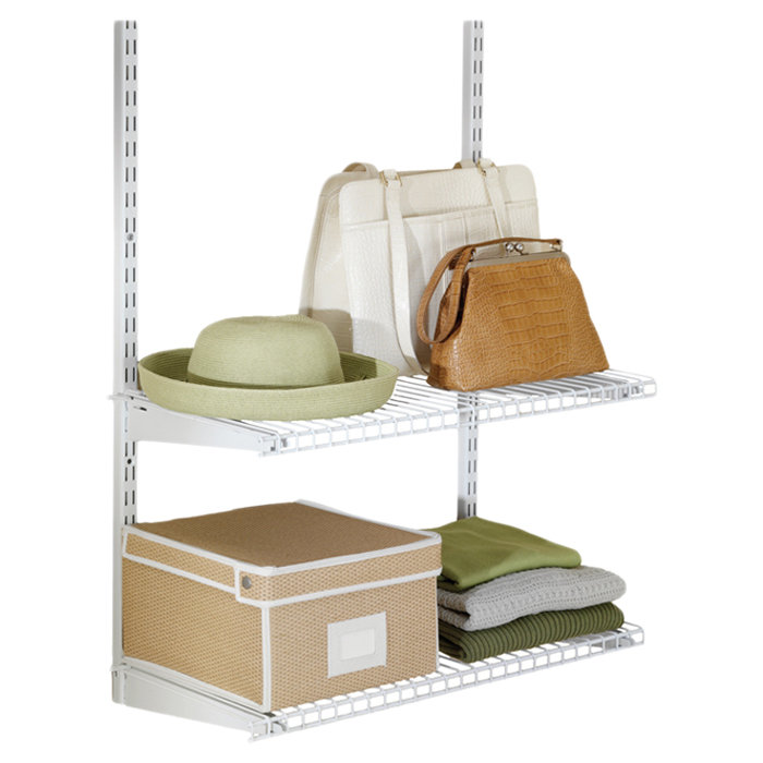 Rubbermaid Configurations Closet Shelf Kit & Reviews Wayfair