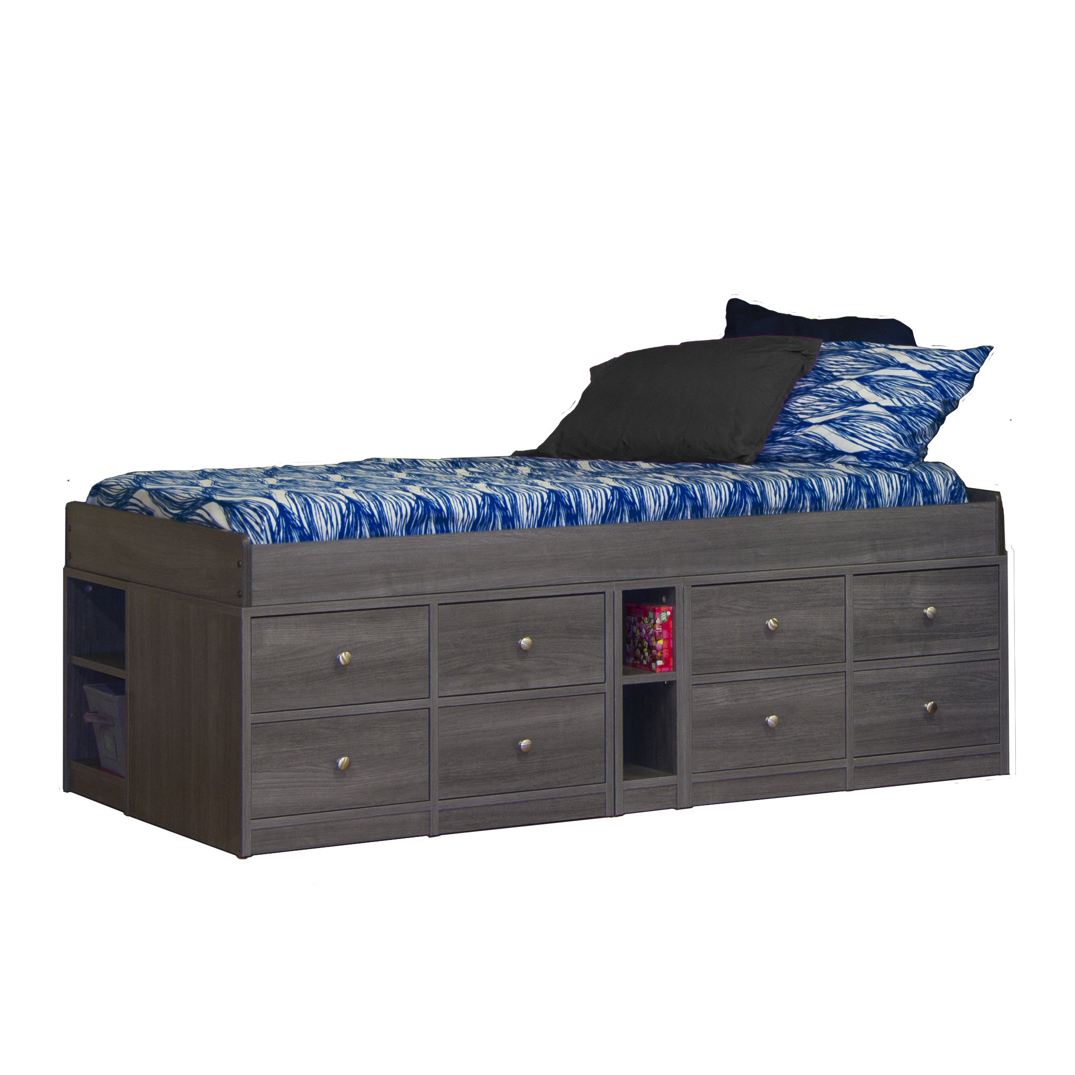 Sierra Jr Captain Bed with Storage Wayfair