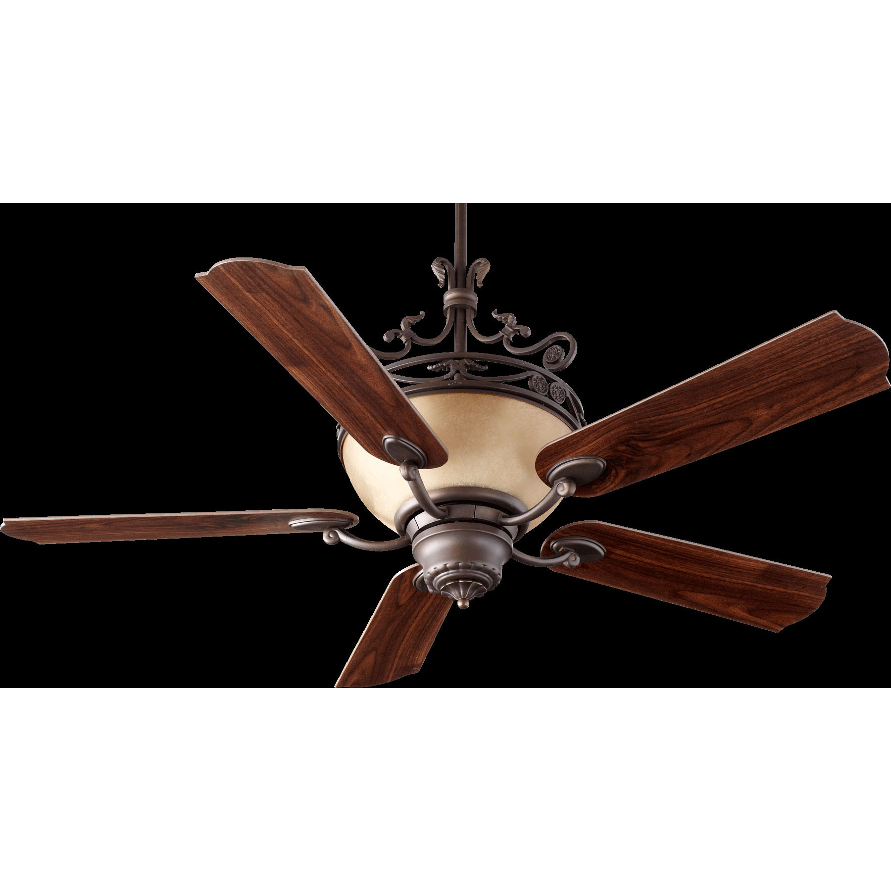 56" Turino 5 Blade Ceiling Fan with Wall Control Wayfair