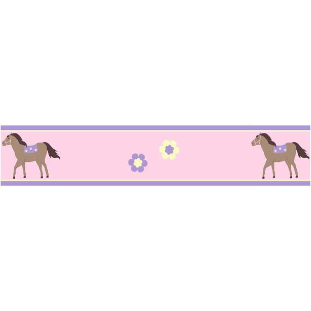 Pony 15' x 6" Horse Border Wallpaper Wayfair