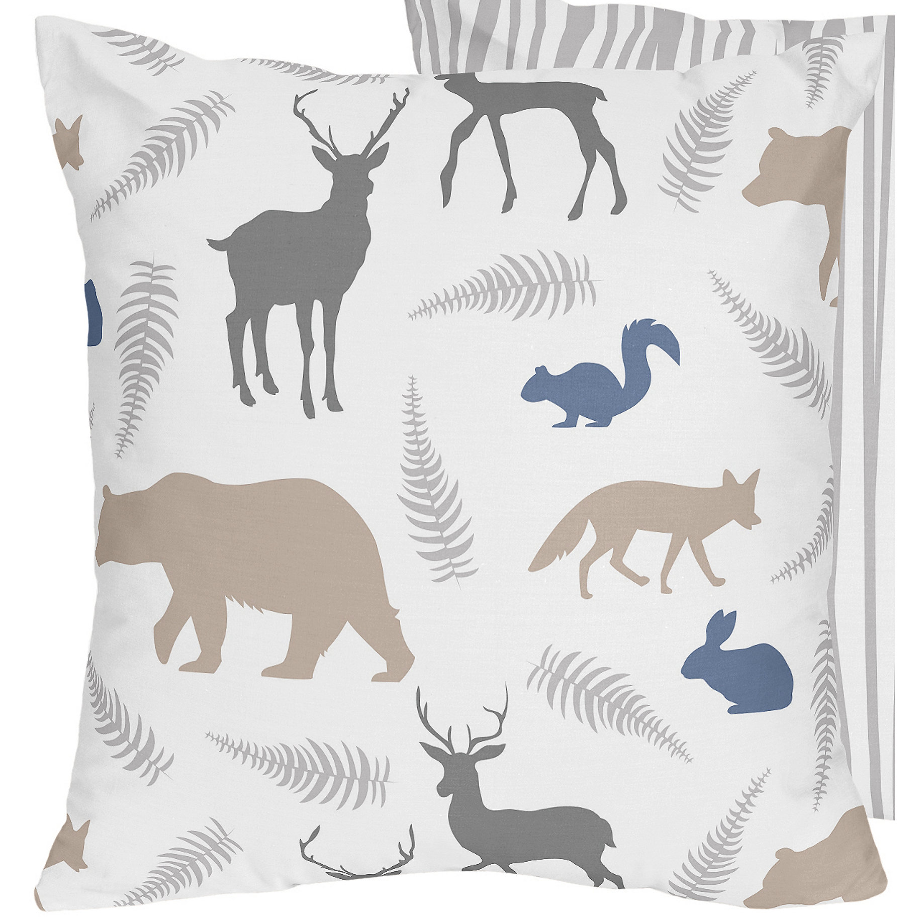 Woodland Animals Decorative Accent Throw Pillow Wayfair