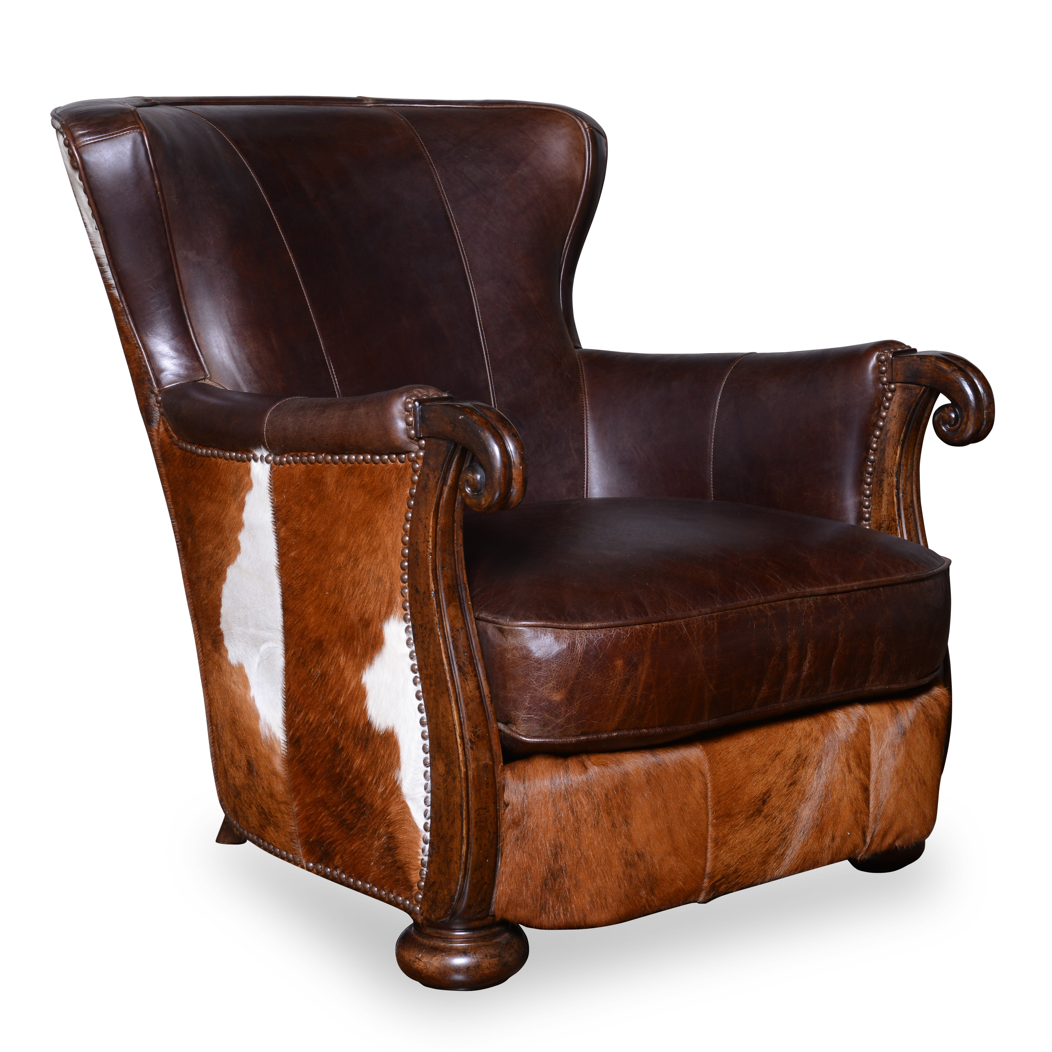 Kennedy Hide Lounge Chair Wayfair