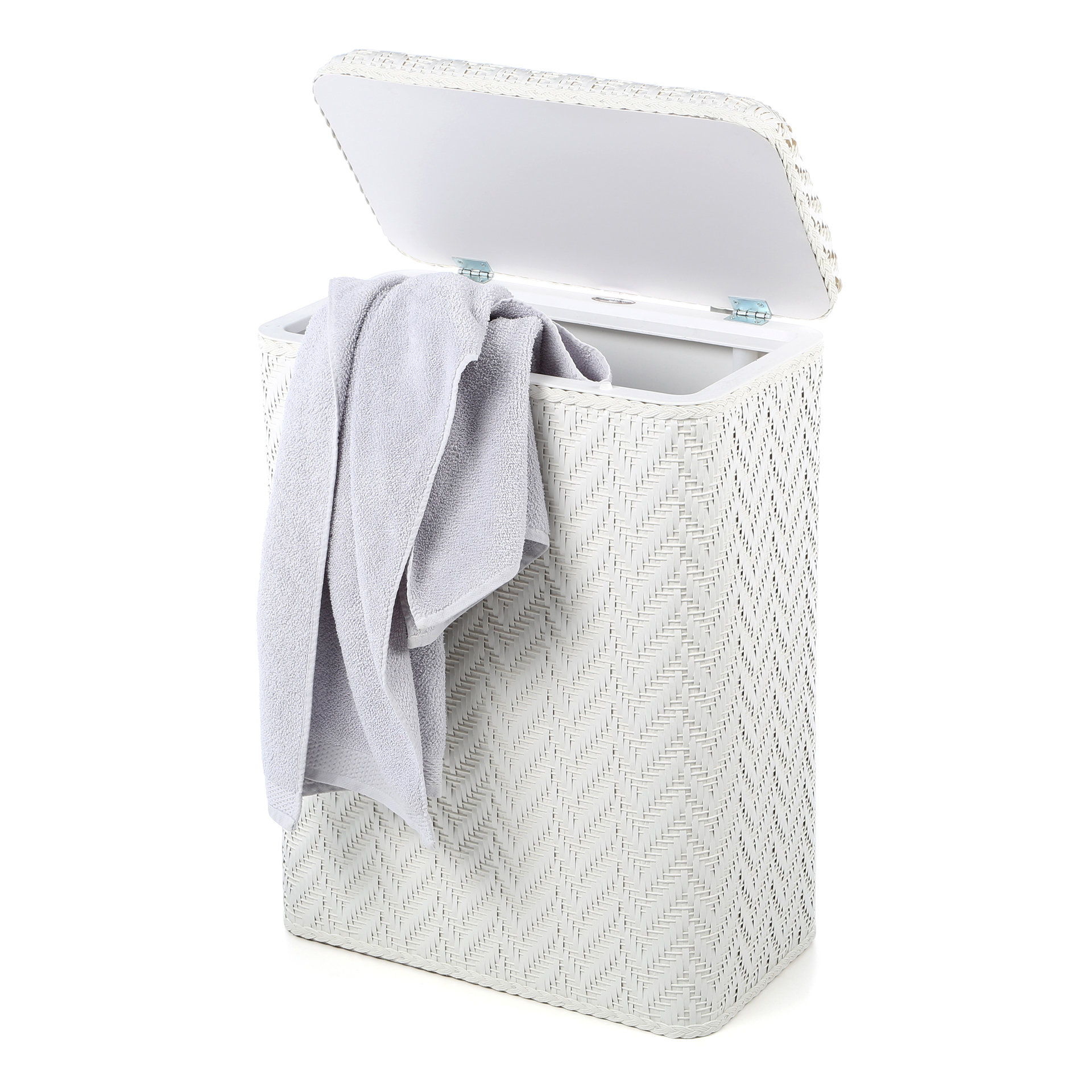 Redmon Elegante Decorator Wicker Hamper & Reviews Wayfair