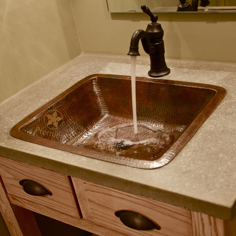 Premier Copper Products Under Counter Bathroom Sink & Reviews Wayfair