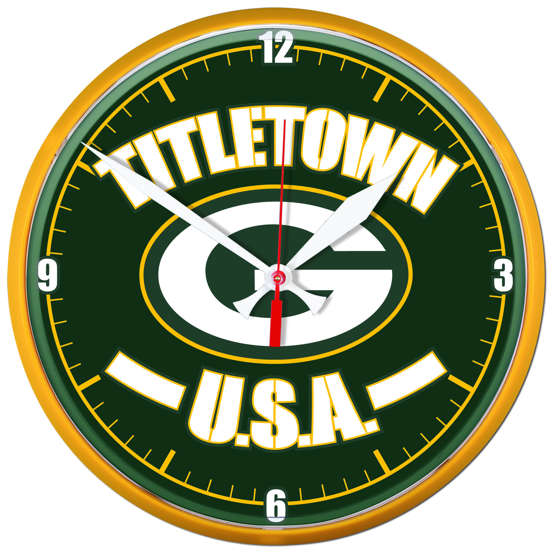 NFL 12.75" Wall Clock Wayfair