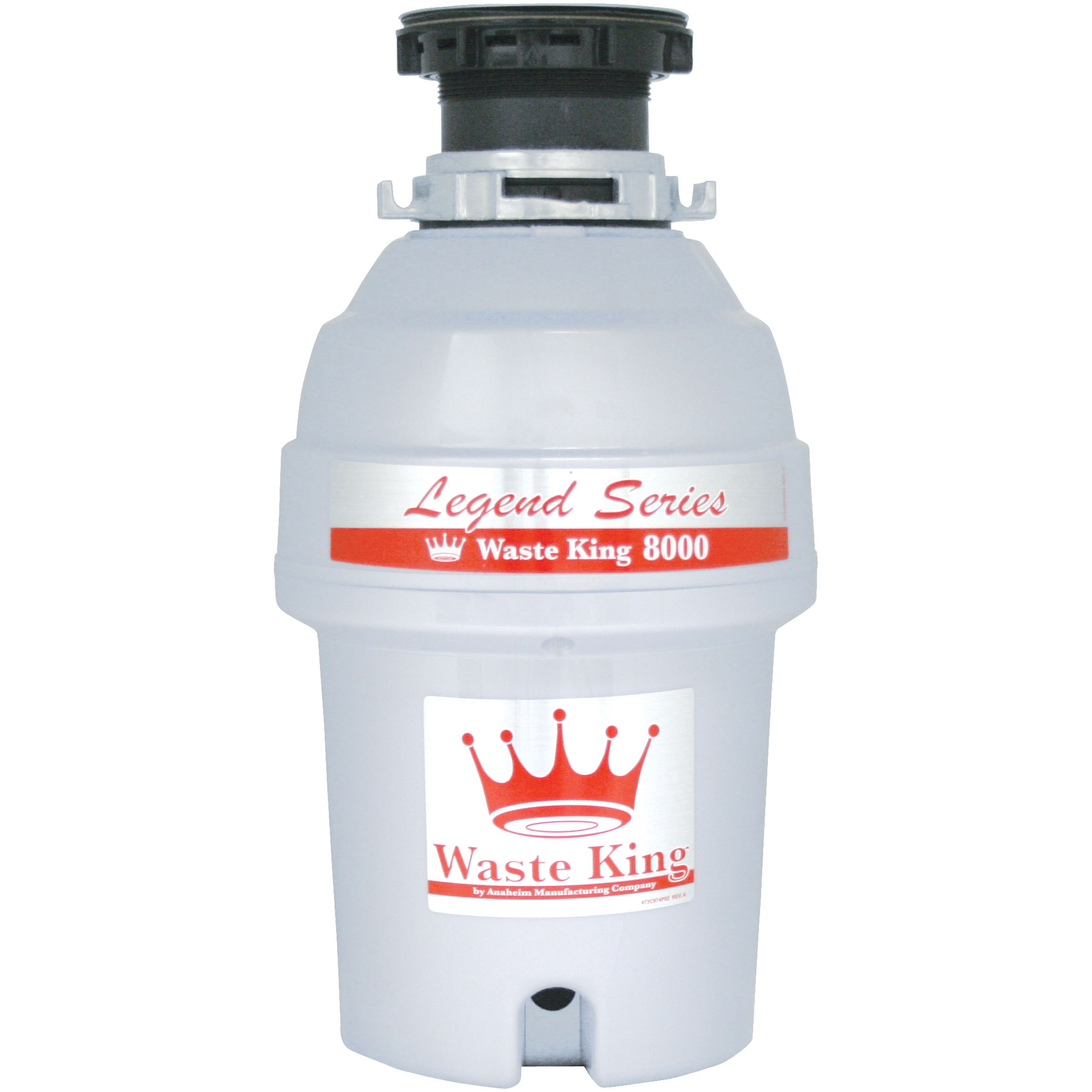 Waste King Legend Series 1 HP EZMount Garbage Disposal with Continuous