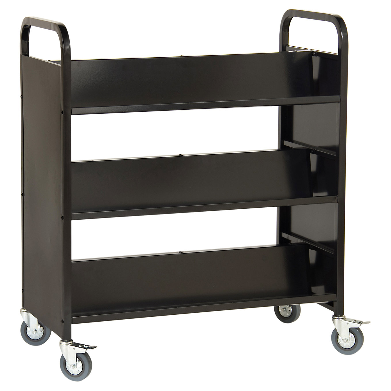 Guidecraft DoubleSided Book Cart & Reviews Wayfair
