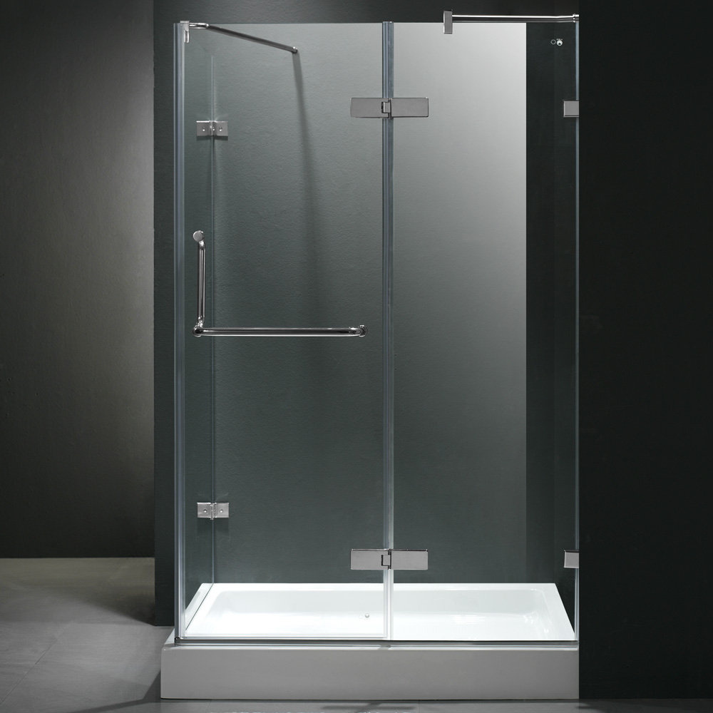Monteray 32 x 48in. Frameless Shower Enclosure with .375in. Clear