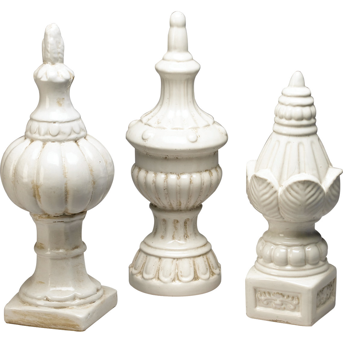 3 Piece Finial Set Wayfair