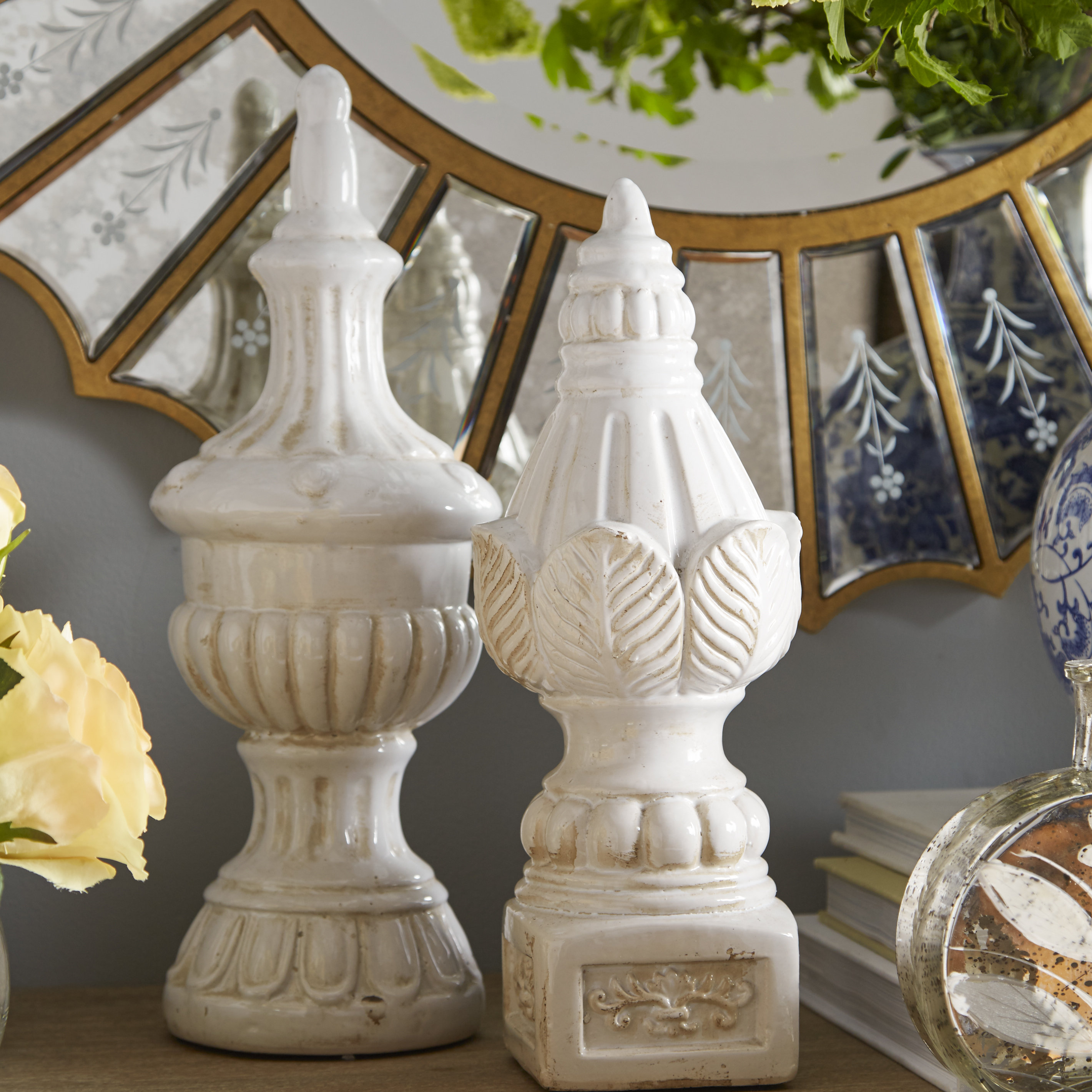 3 Piece Finial Set Wayfair