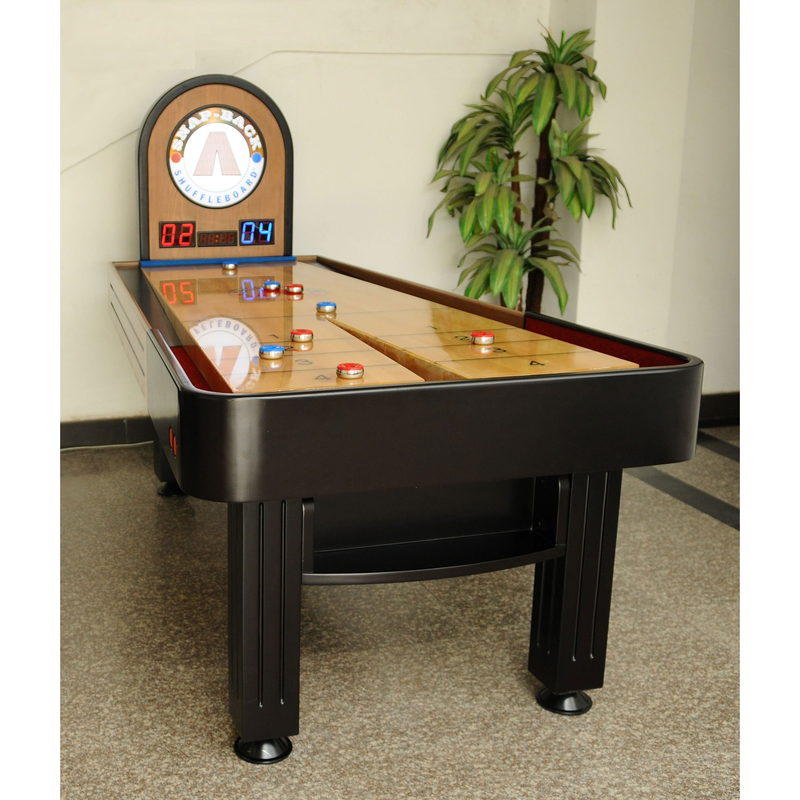 Snap Back Summit Shuffleboard Table Wayfair