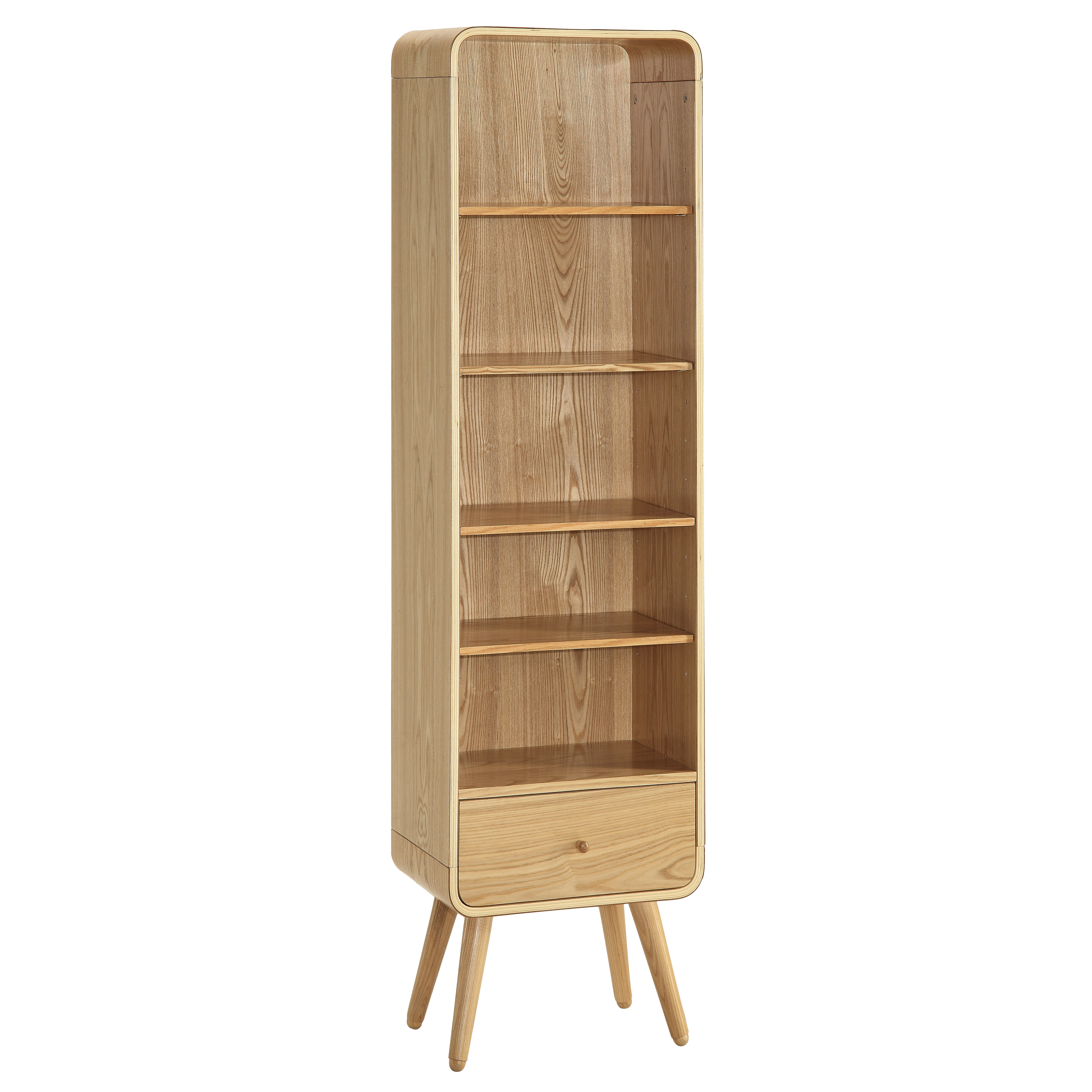 Jual Home Office Narrow 164cm Standard Bookcase & Reviews Wayfair UK