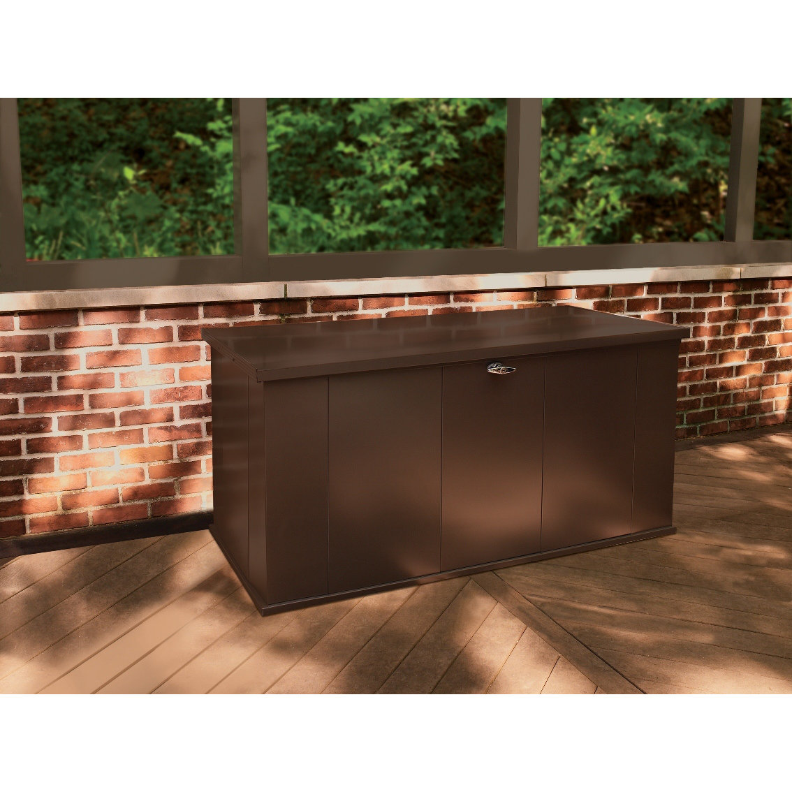 Viking 135 Gallon Metal Storage Deck Box Wayfair